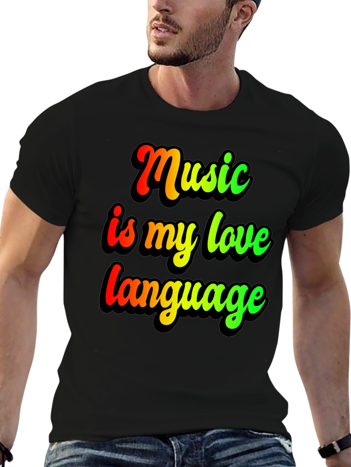Music is My Love Language T-Shirt - 6