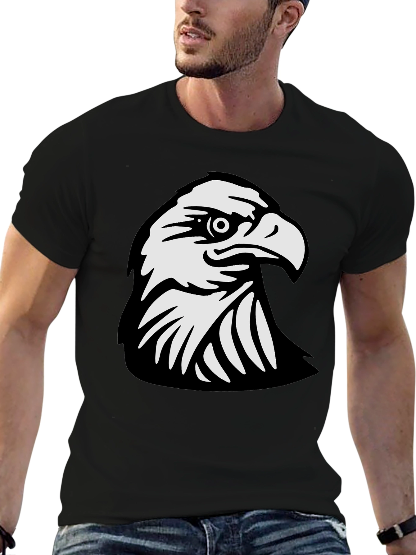 Black Eagle Graphic Tee - Mens - 6