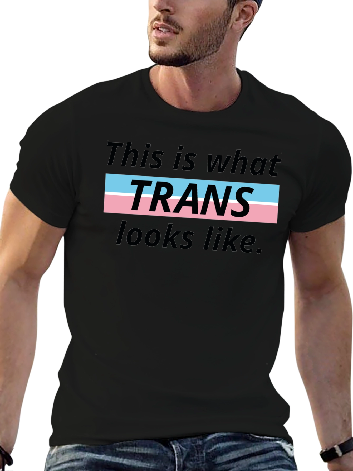 Trans Pride T-Shirt - This is What Trans Looks Like - 6