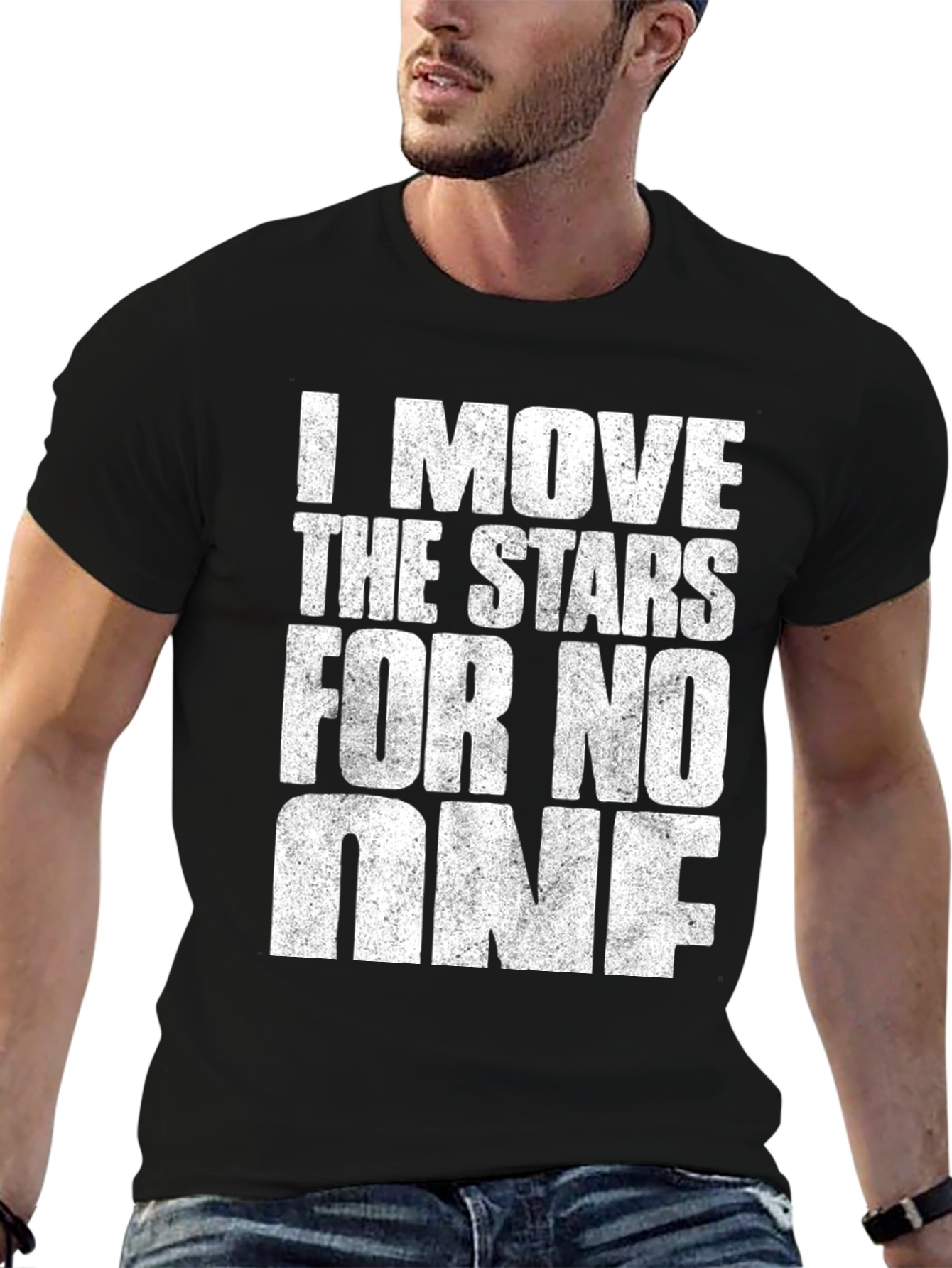 Black I Move The Stars T-Shirt view 6