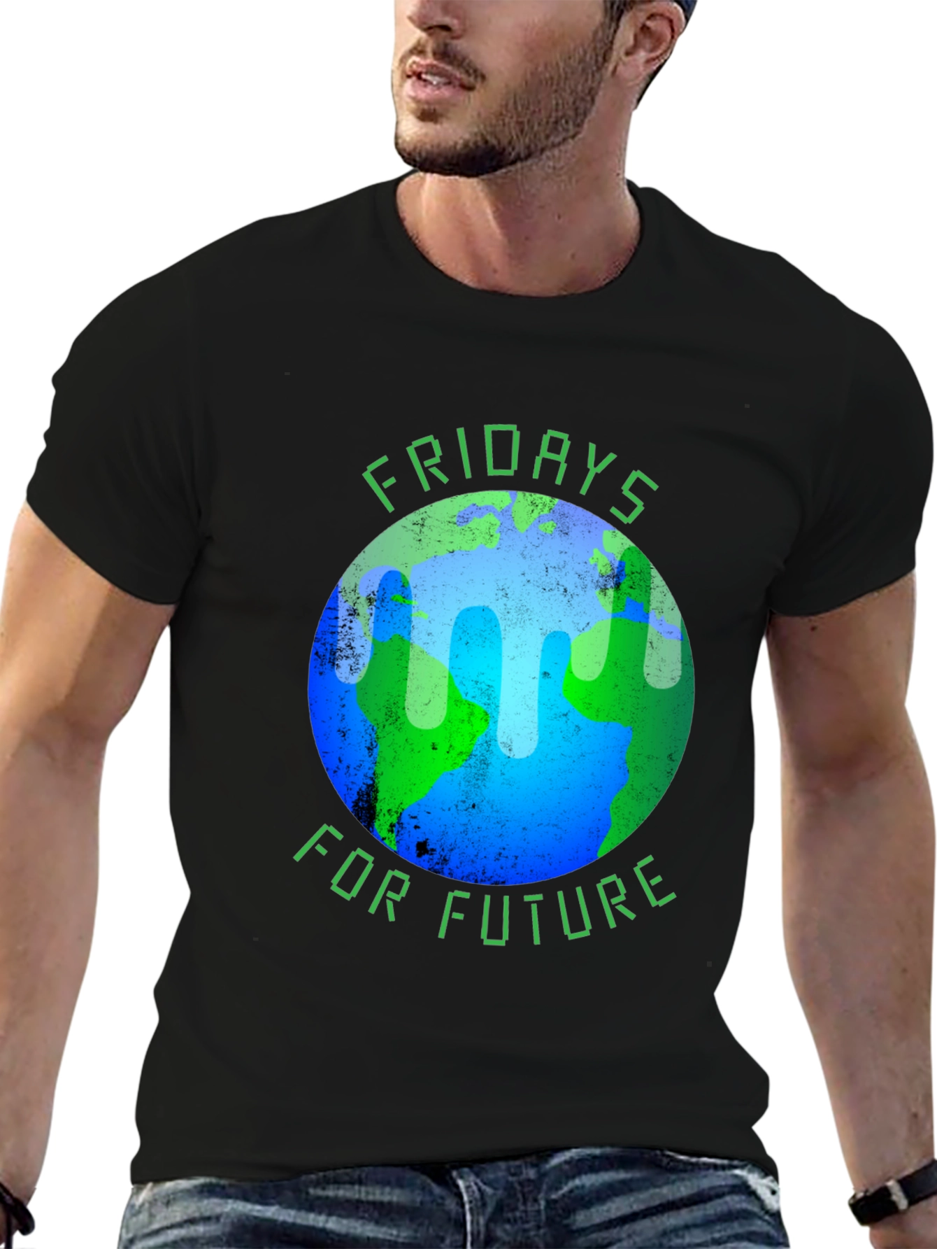 Black Fridays For Future Graphic T-Shirt view 6