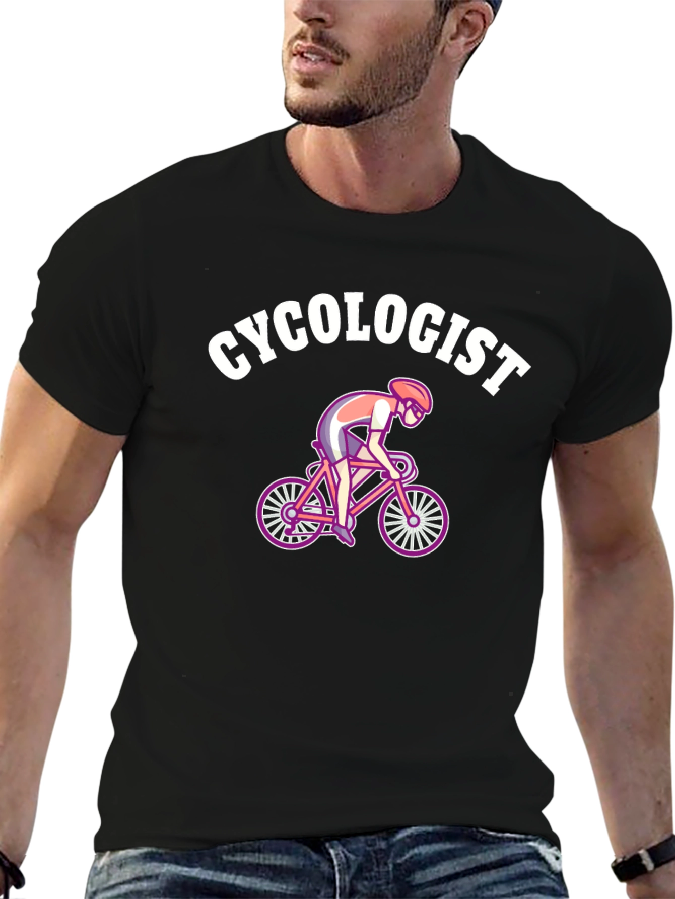 Cycologist Graphic Tee - Cyclist Humor T-Shirt - 6
