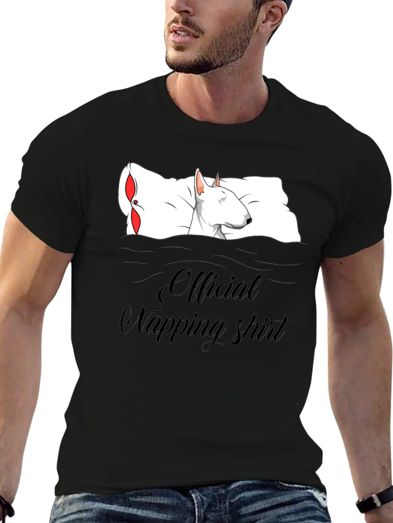 Black Official Napping Shirt Black view 6
