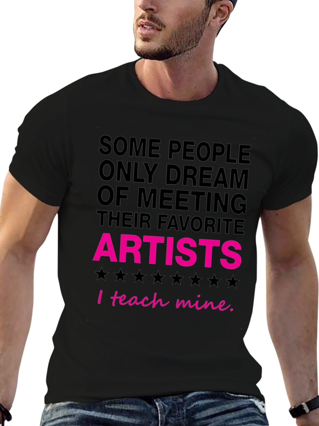 I Teach Mine Artist Graphic Tee - 6