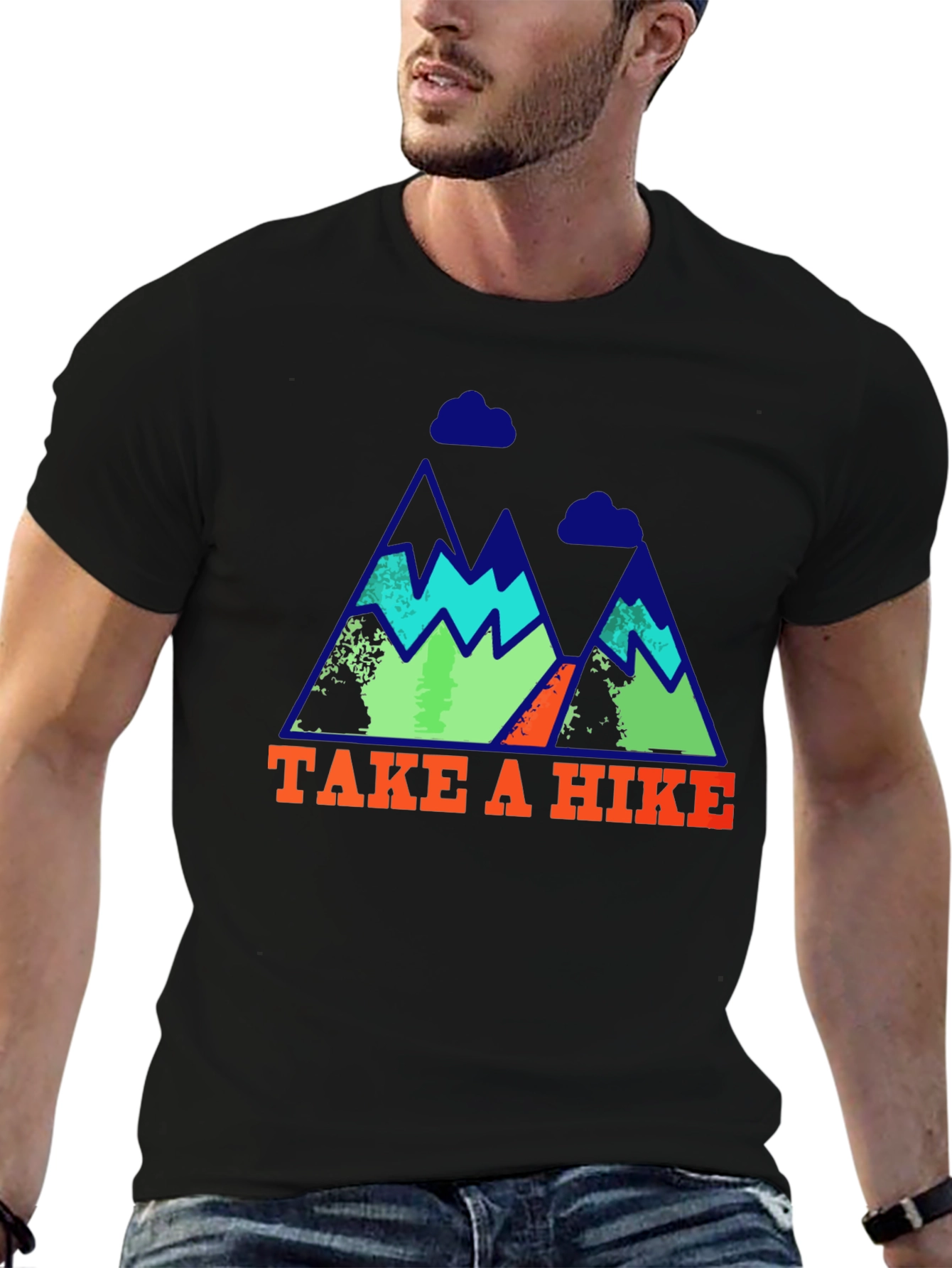Take a Hike Graphic Tee - Mountain Adventure - 6