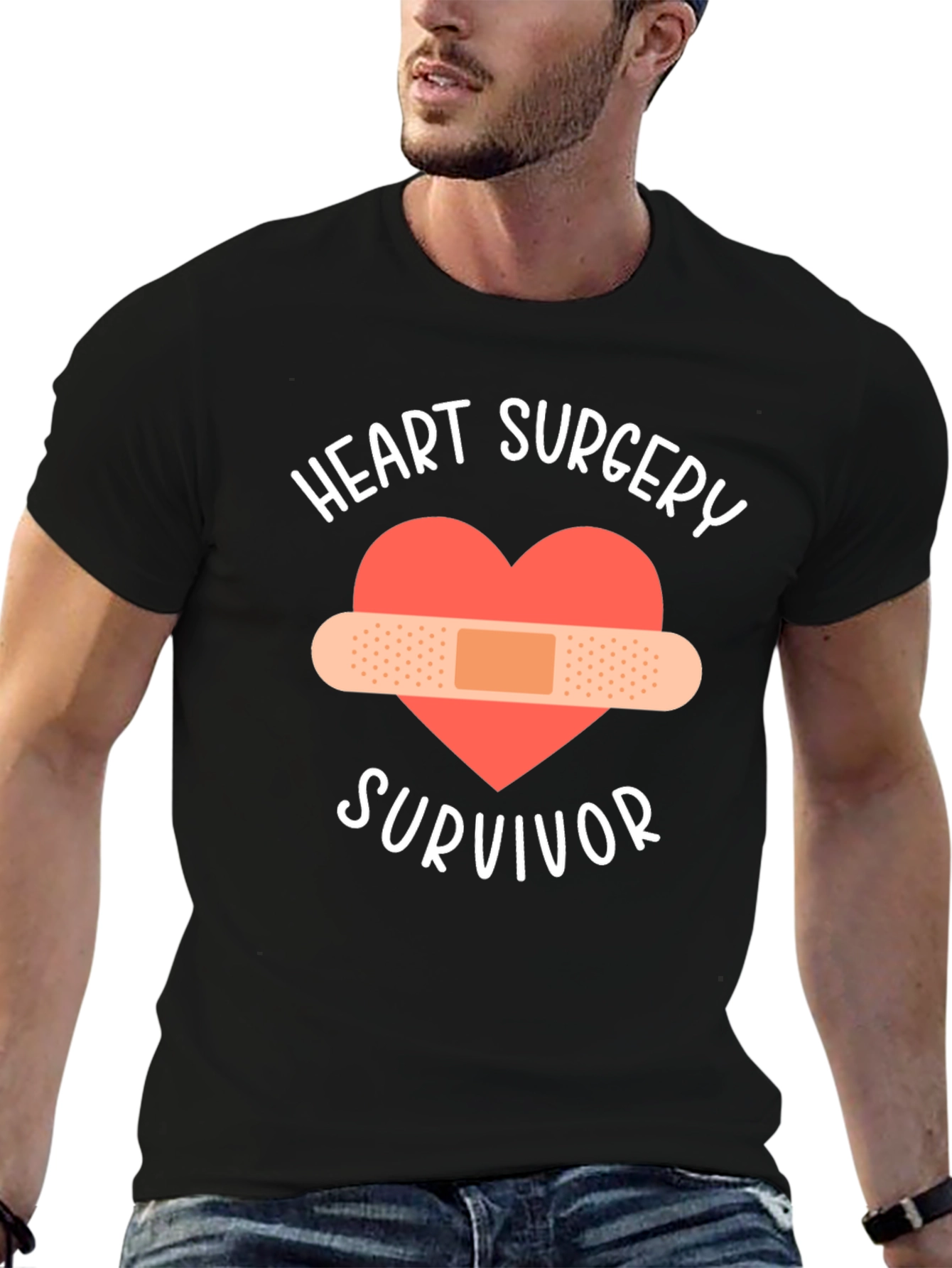 Heart Surgery Survivor Graphic Tee - 6