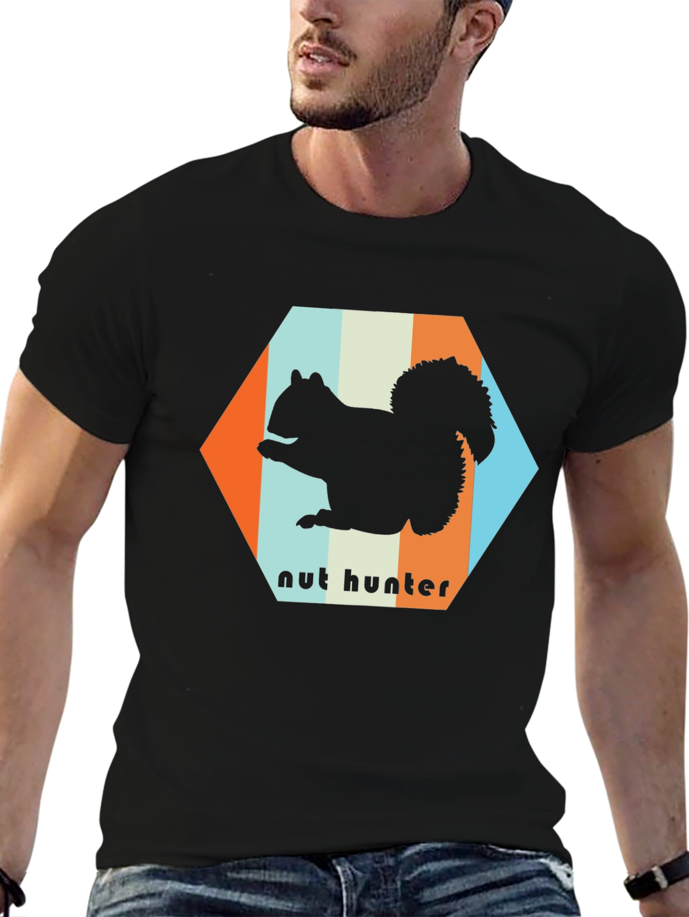Black Nut Hunter Graphic Tee view 6