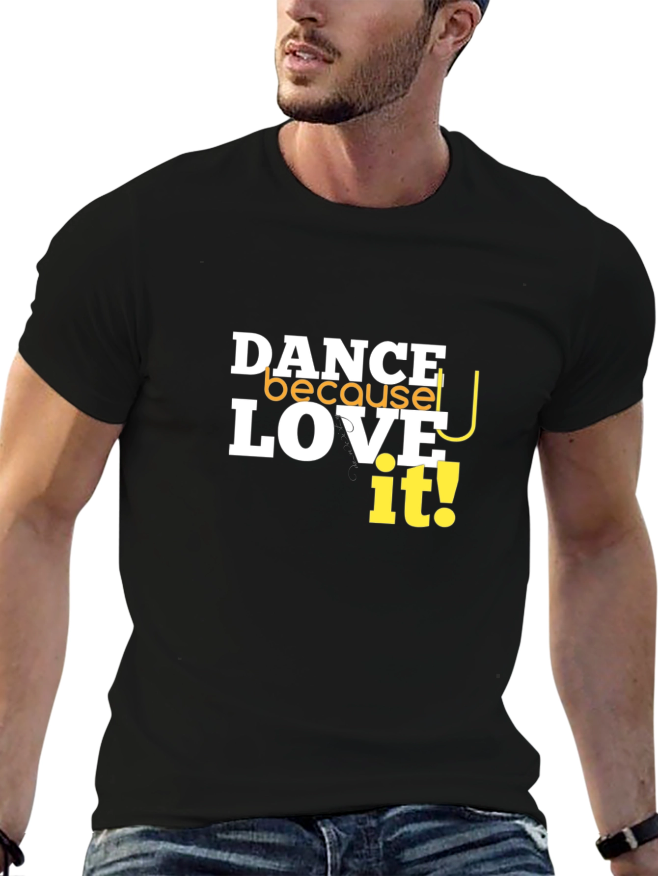 Black Dance Because You Love It T-Shirt view 6