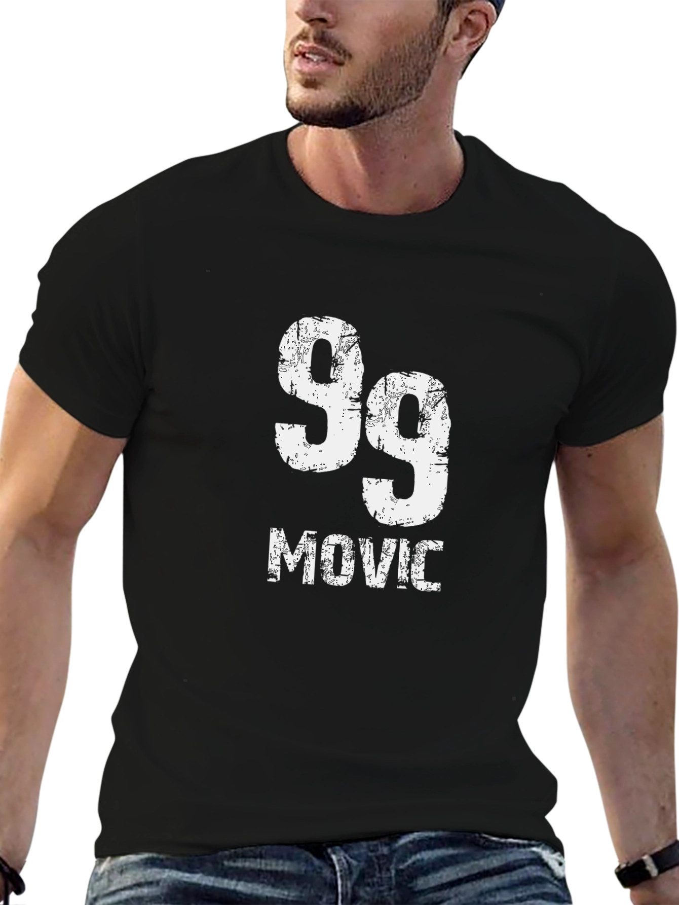 Black 9g Movie Black Tee Shirt view 6