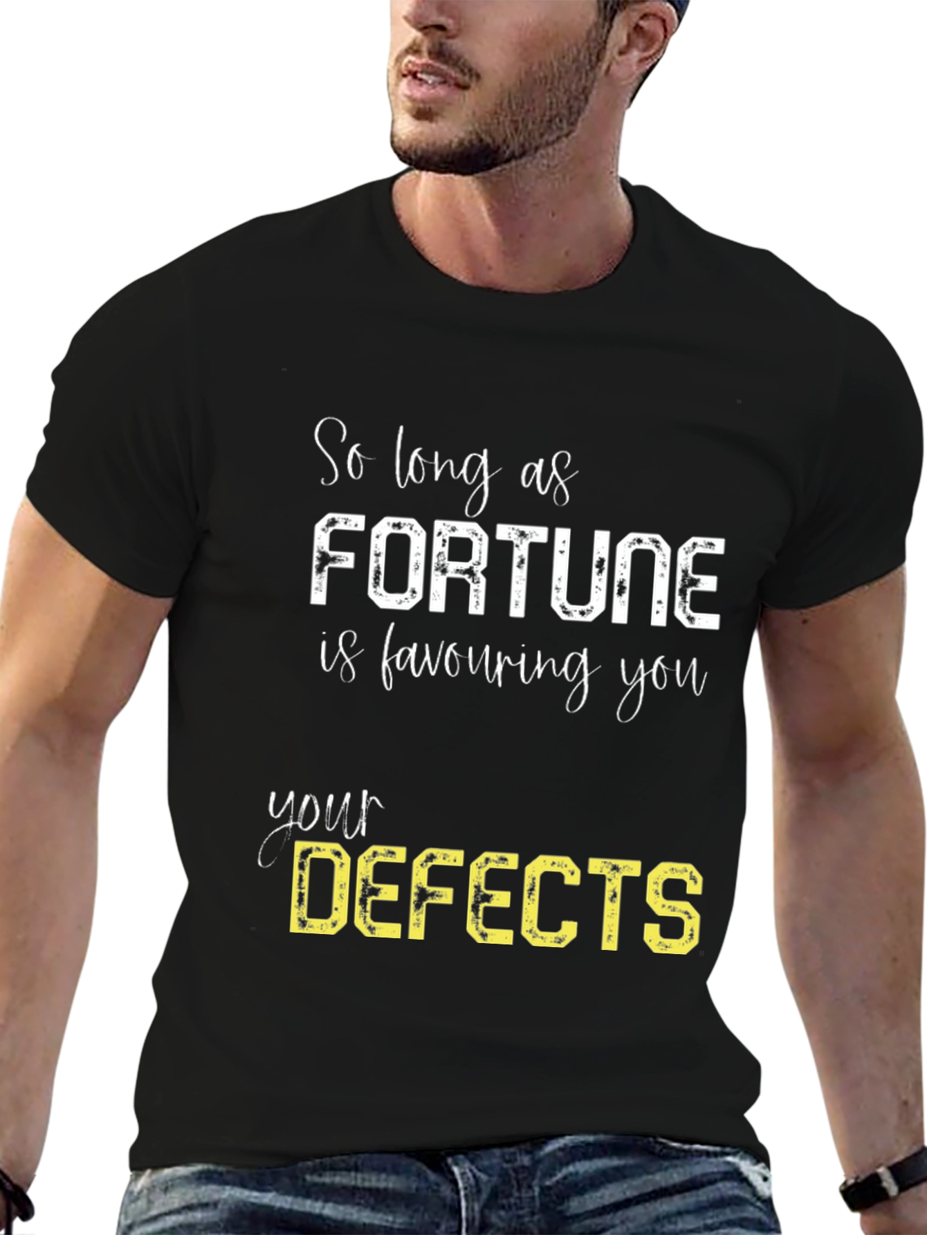 Fortune Favors Defects - Funny Graphic Tee - 6