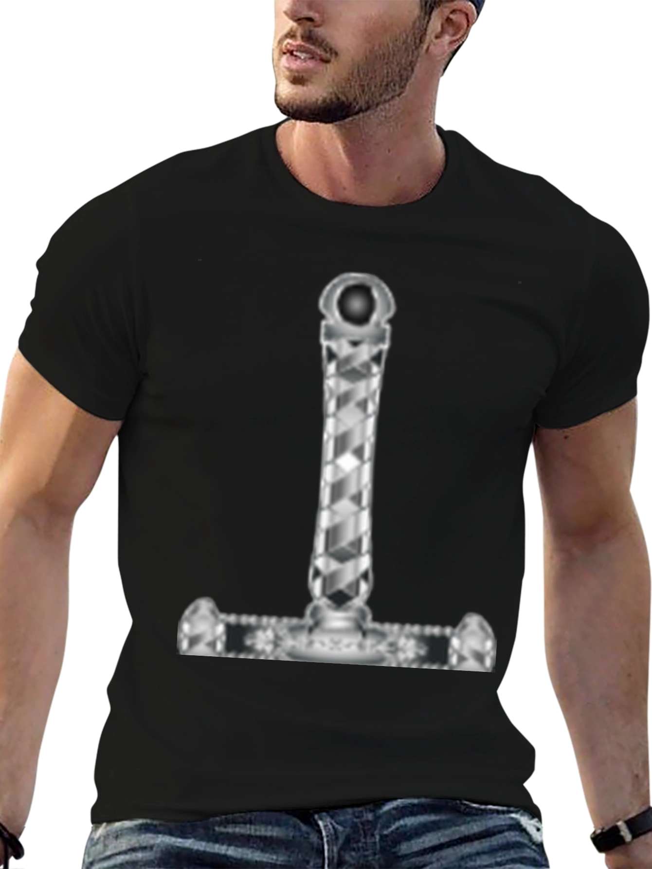 Black Hammer Time T-Shirt view 6