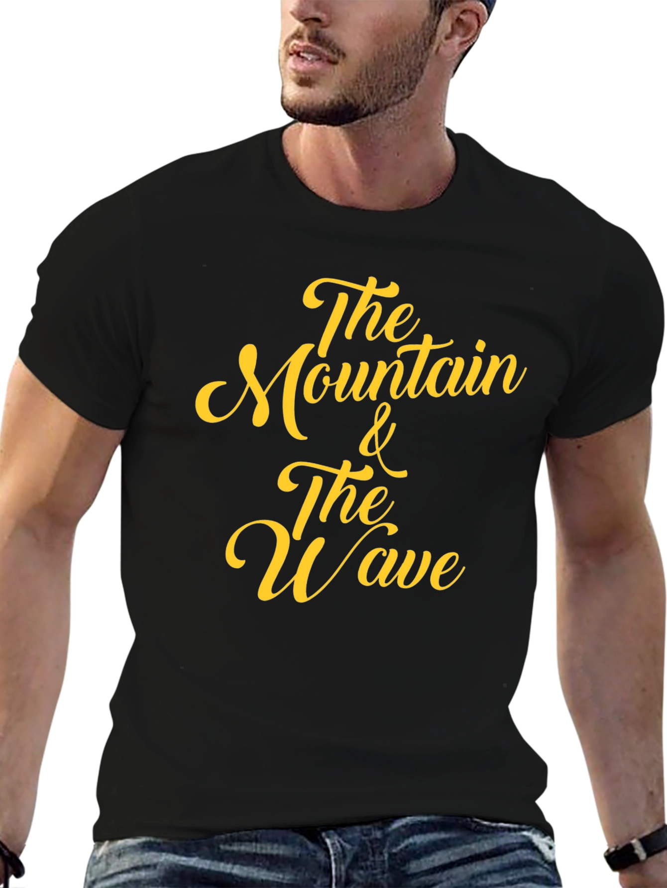 Black The Mountain & The Wave Black Graphic Tee view 6
