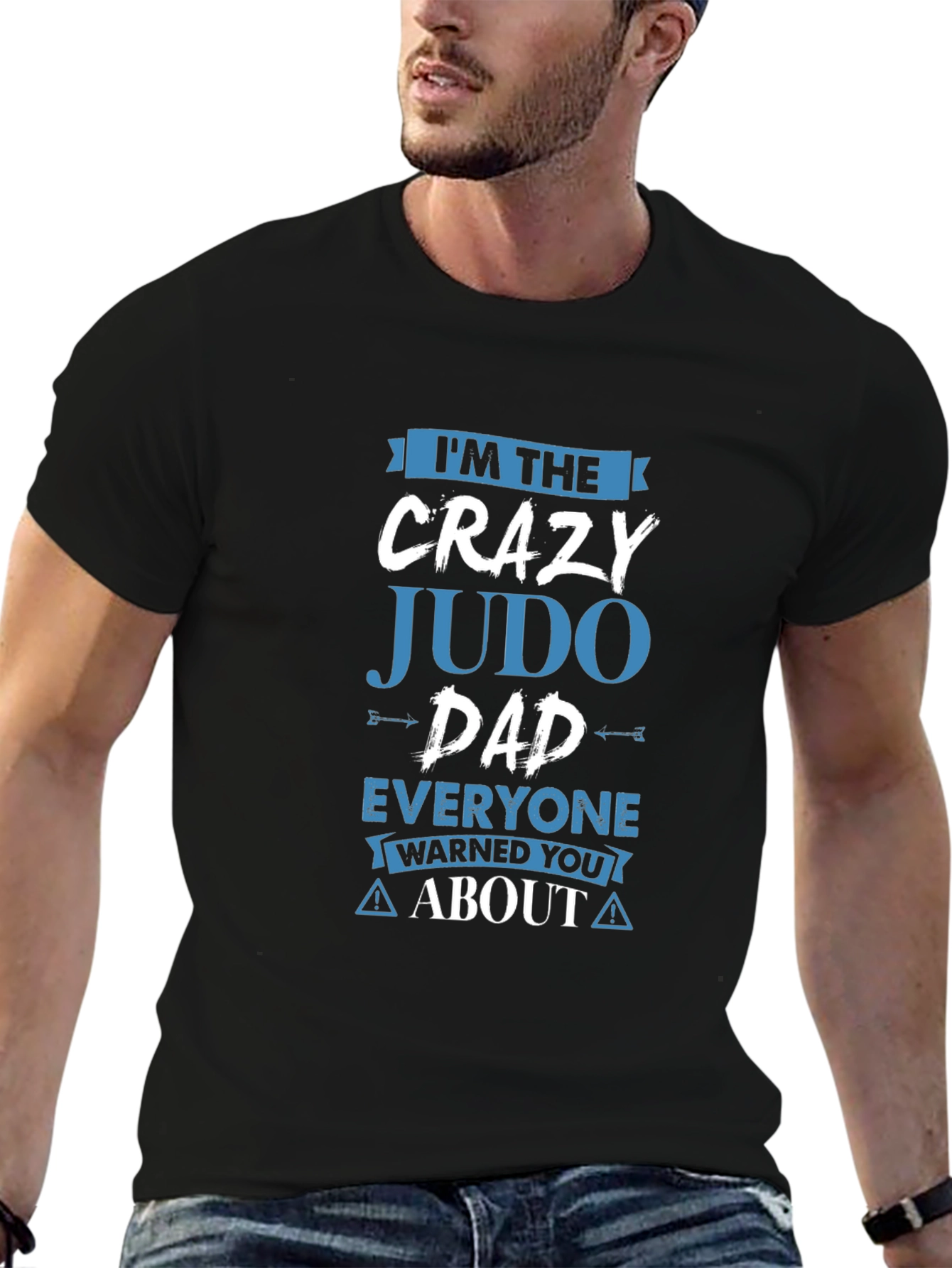 Crazy Judo Dad T-Shirt - Unique Gift for Judo Lovers - 6