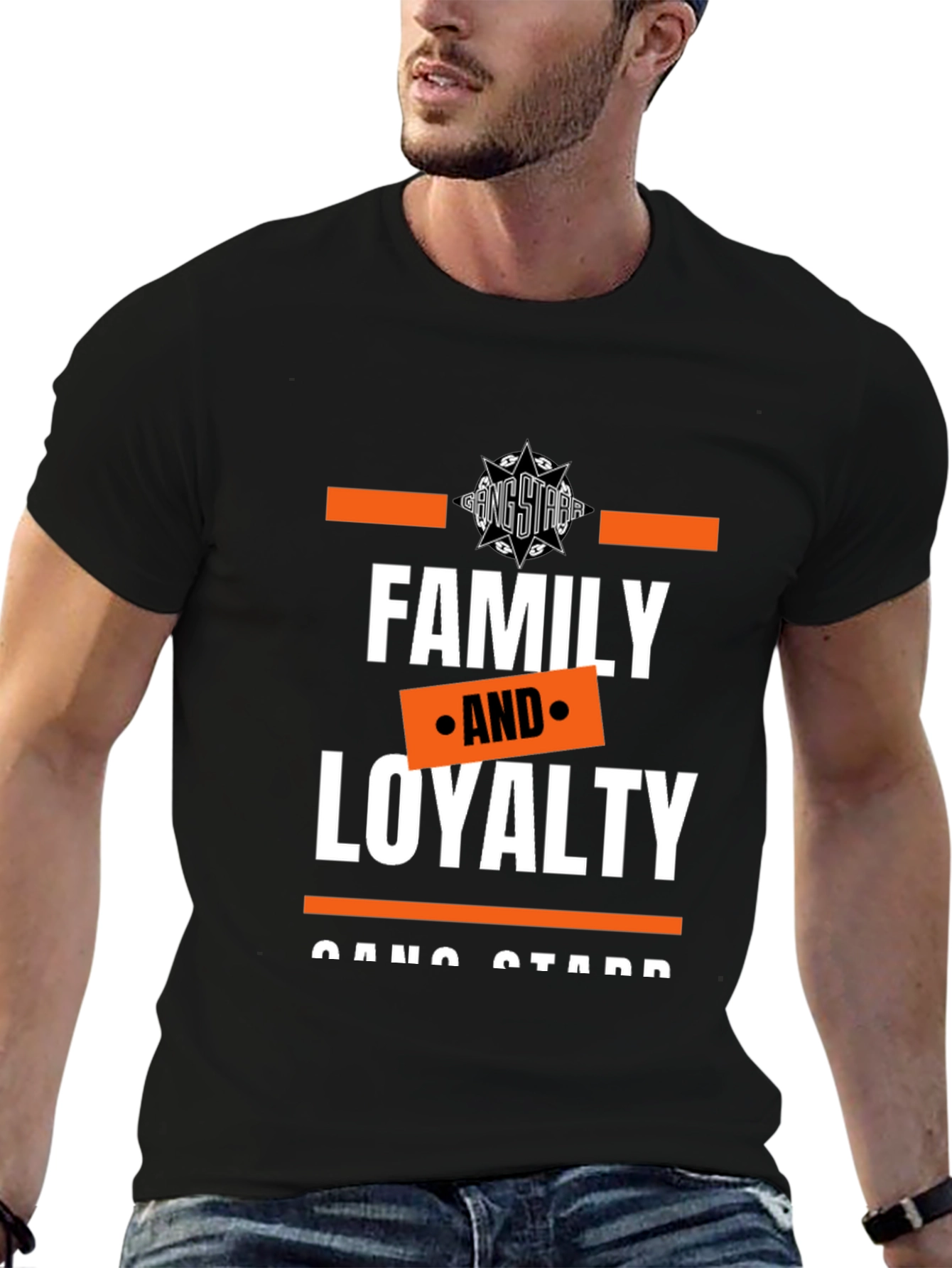 Black Family and Loyalty Graphic Tee - Gang Starr Inspired view 6