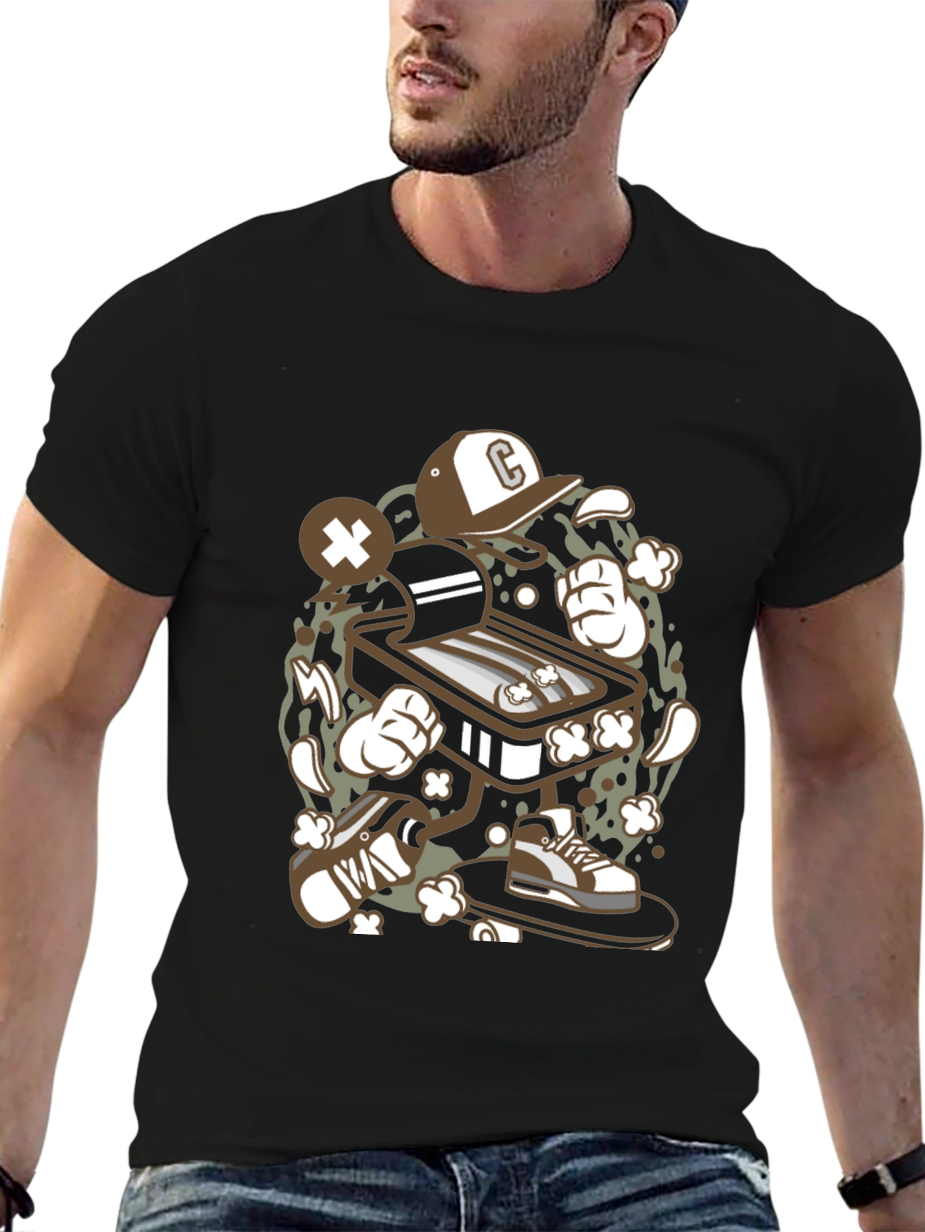 Cool Retro Arcade Game T-Shirt - 6