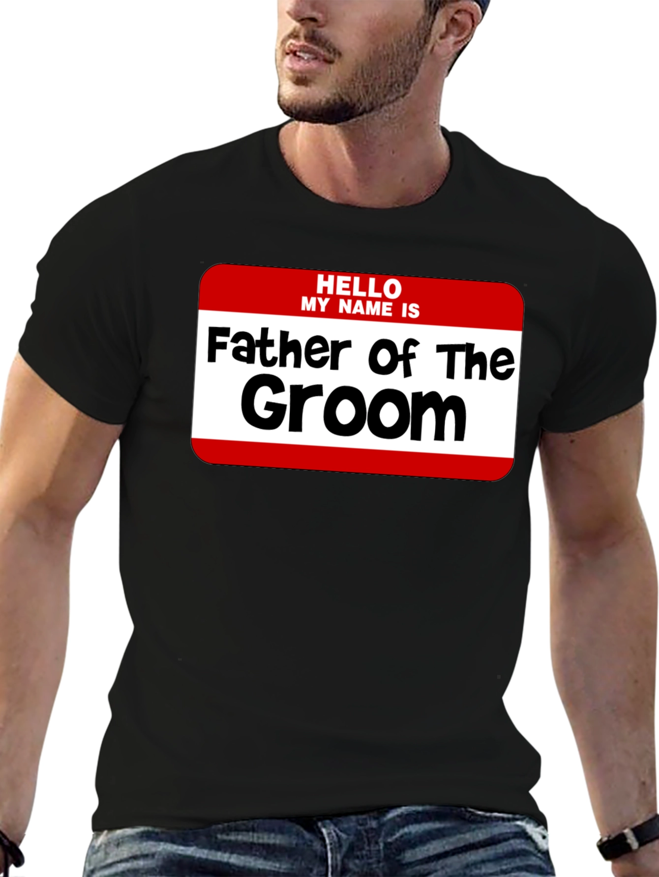 Father of the Groom T-Shirt - Wedding Party Tee - 6