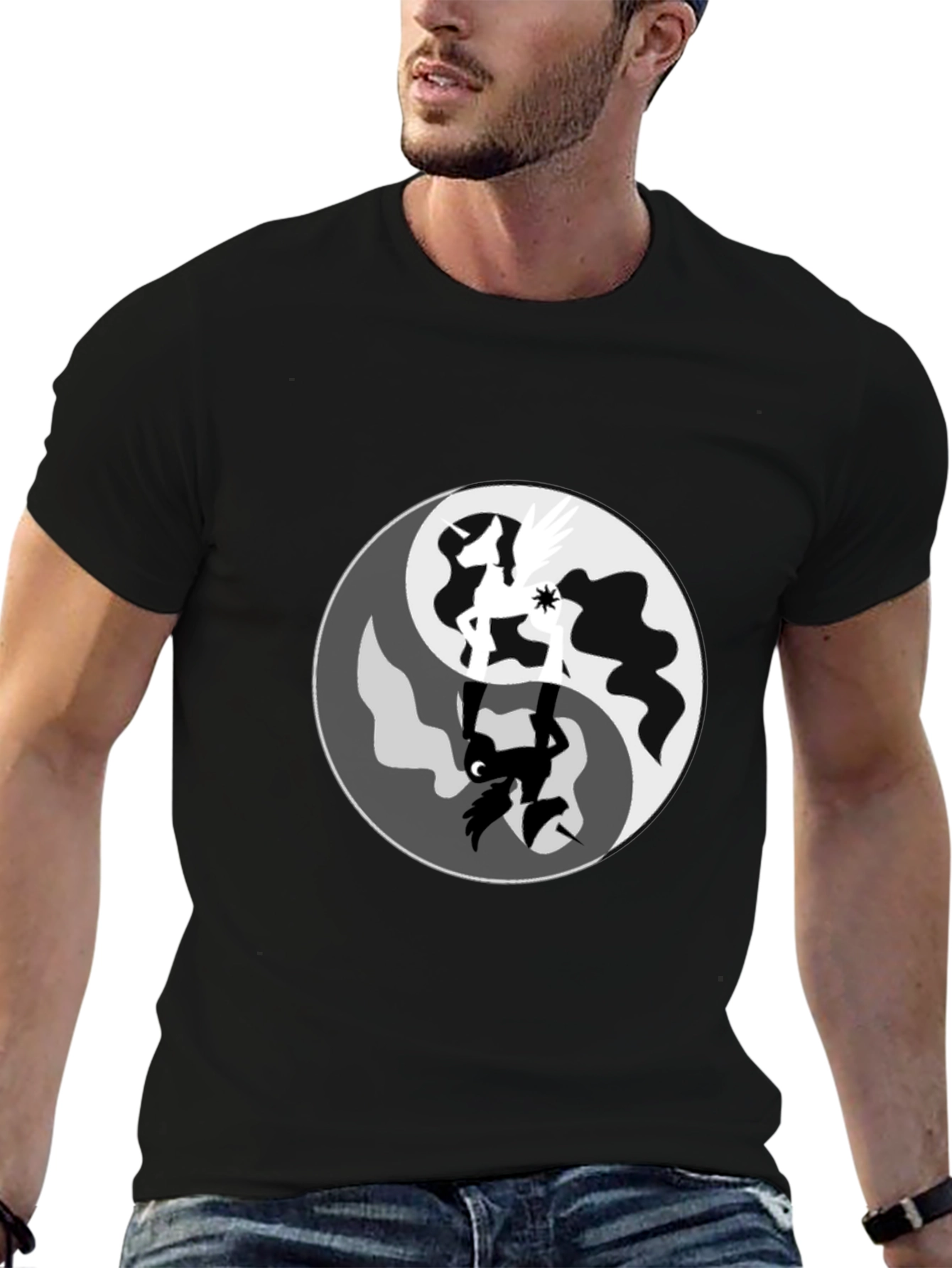 Yin Yang Pony T-Shirt - Balance of Harmony - 6