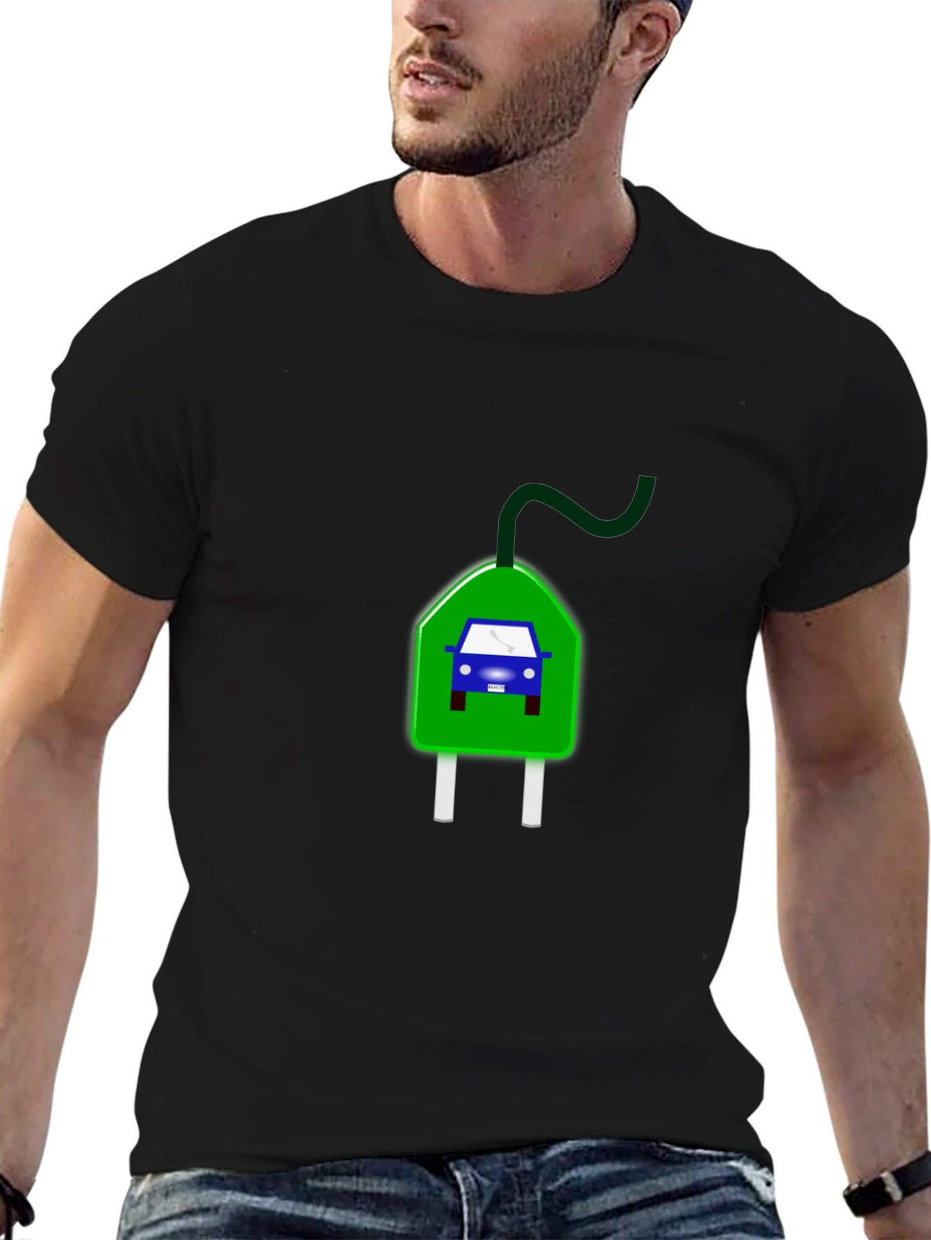 Electric Car Plug T-Shirt - 6
