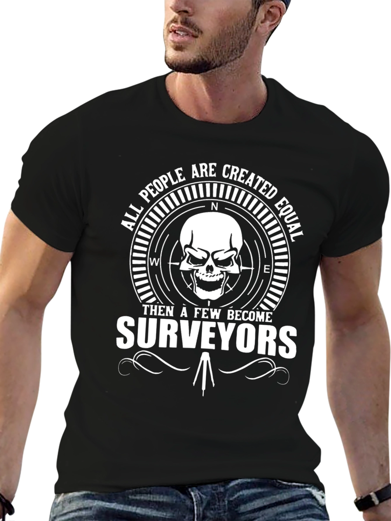 Surveyor Skull T-Shirt - 6