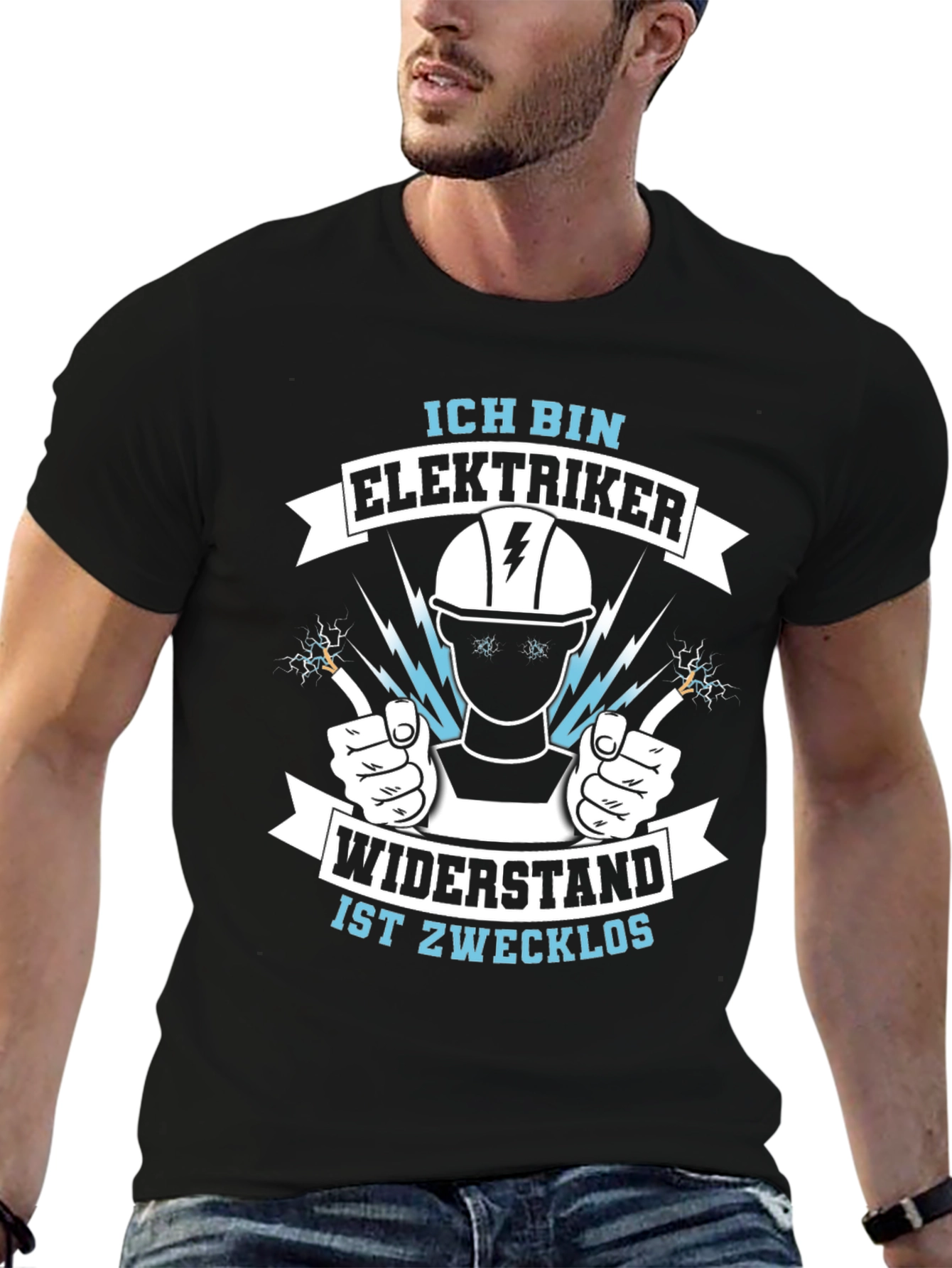 Electrician Humor Tee - Resistance Is Futile - 6