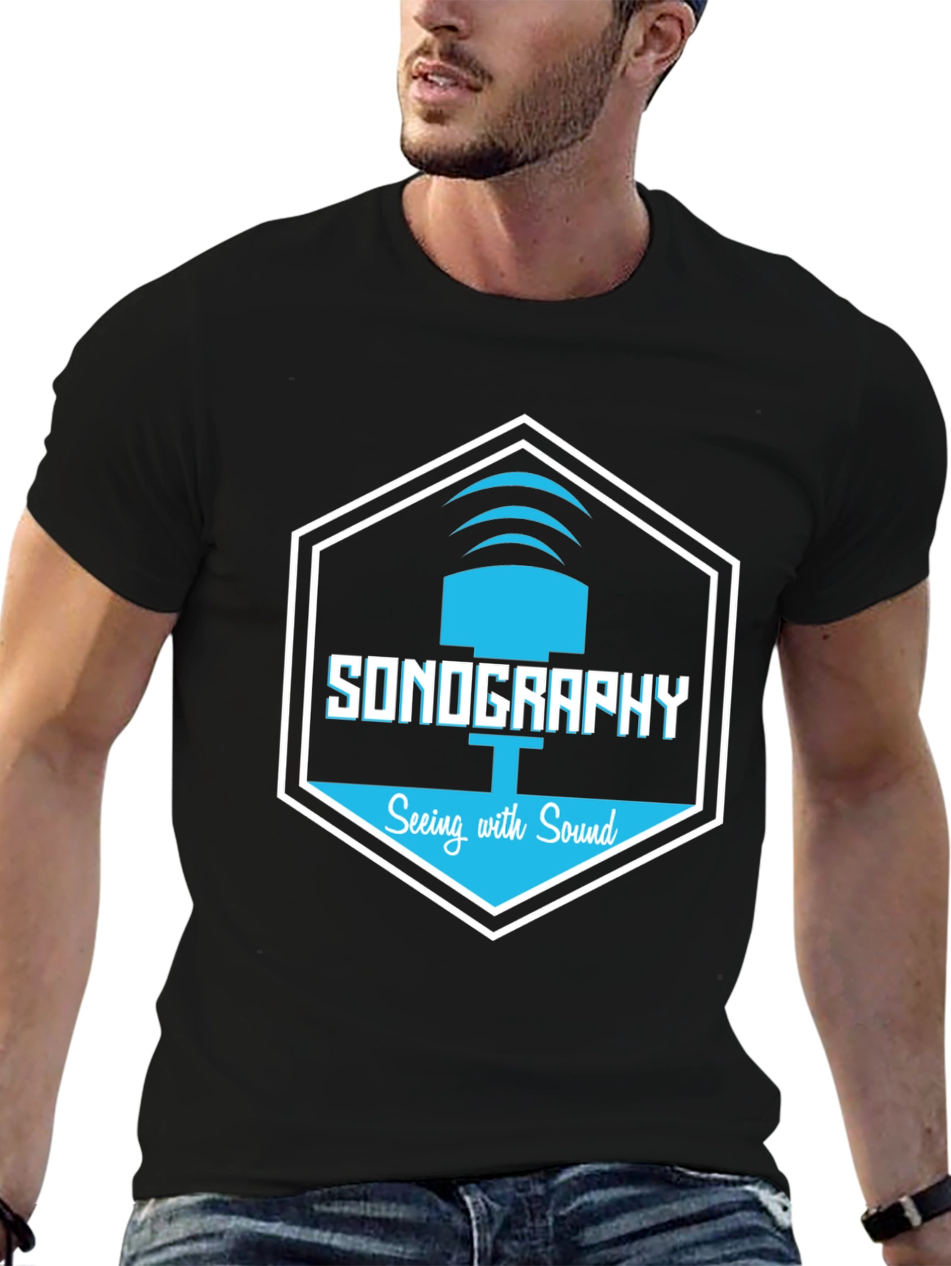 Sonography Seeing With Sound T-Shirt - 6