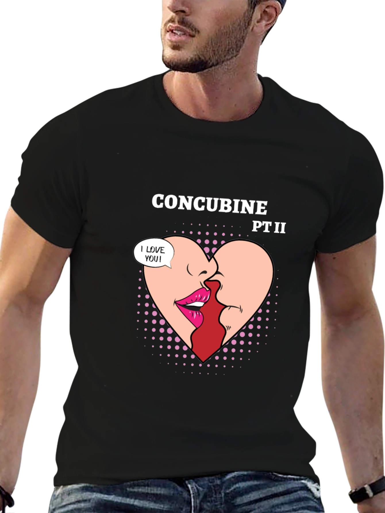 Black Concubine Part II Graphic T-Shirt - Black view 6