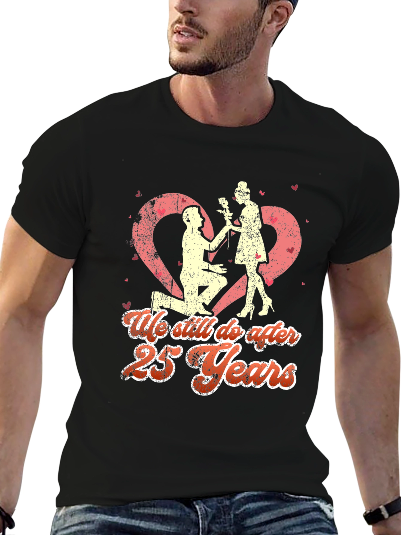 Black 25th Anniversary T-Shirt - We Still Do view 6
