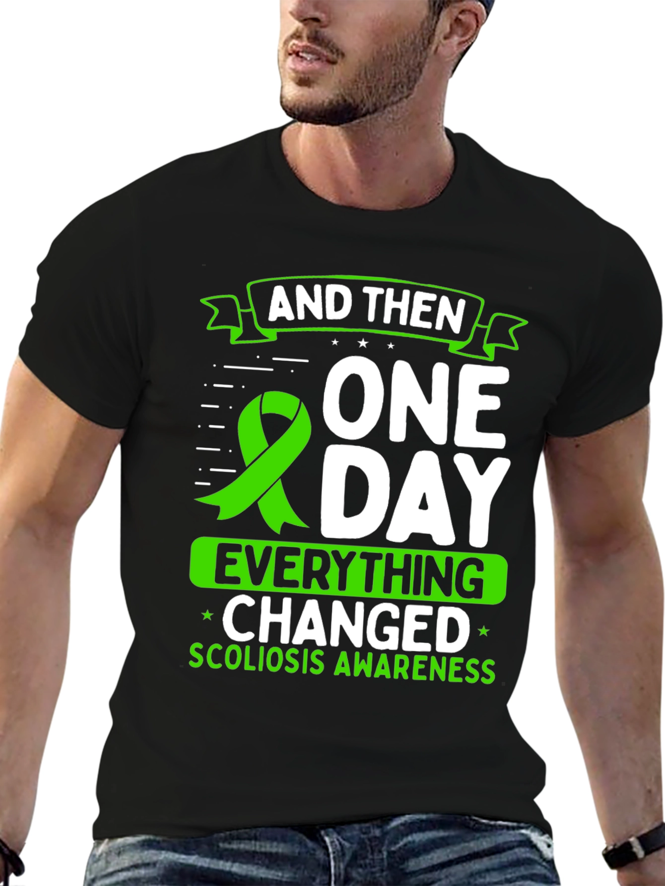 Scoliosis Awareness T-Shirt - Everything Changed - 6