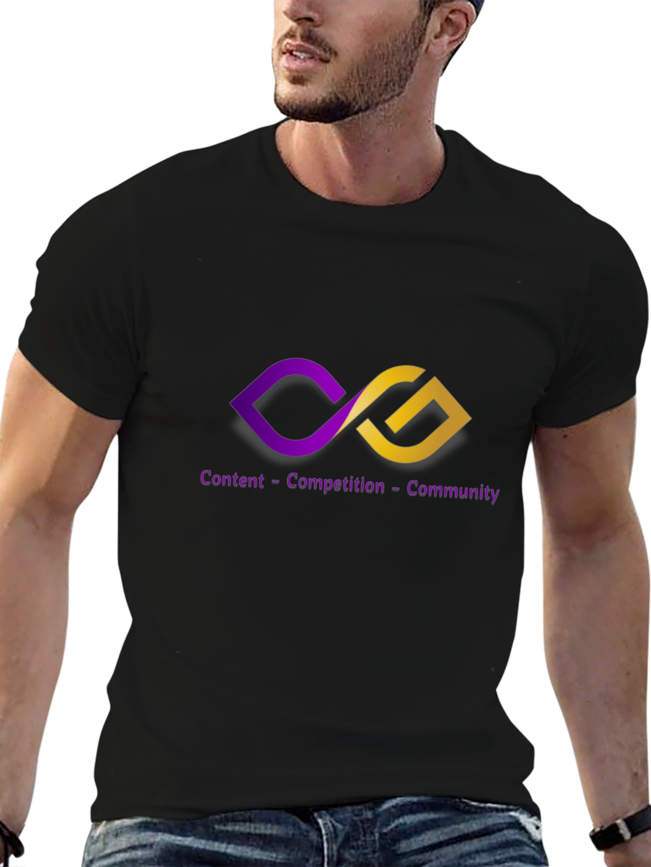 Content, Competition, Community T-Shirt - 6