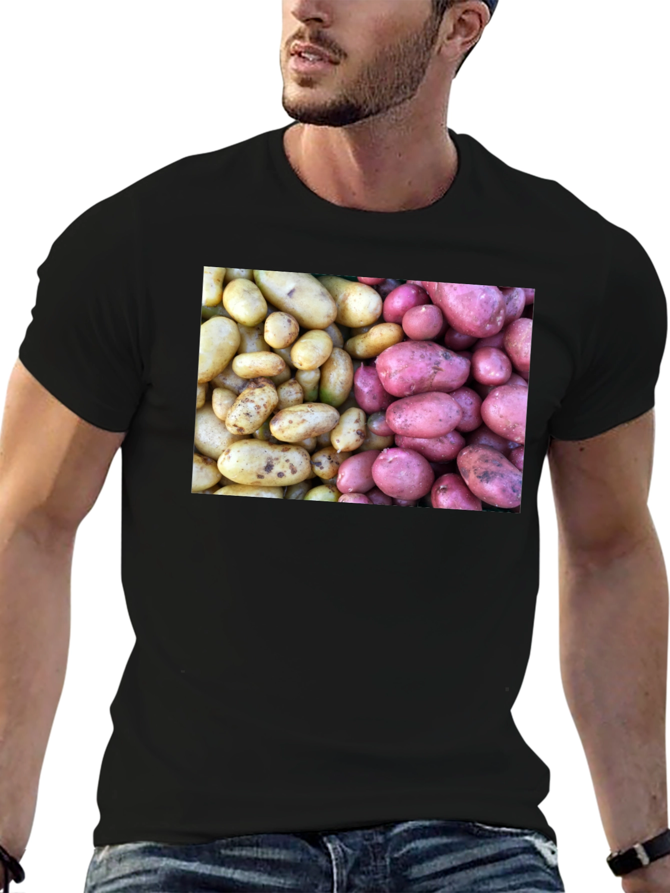 Black Potato T-Shirt - Two Varieties view 6