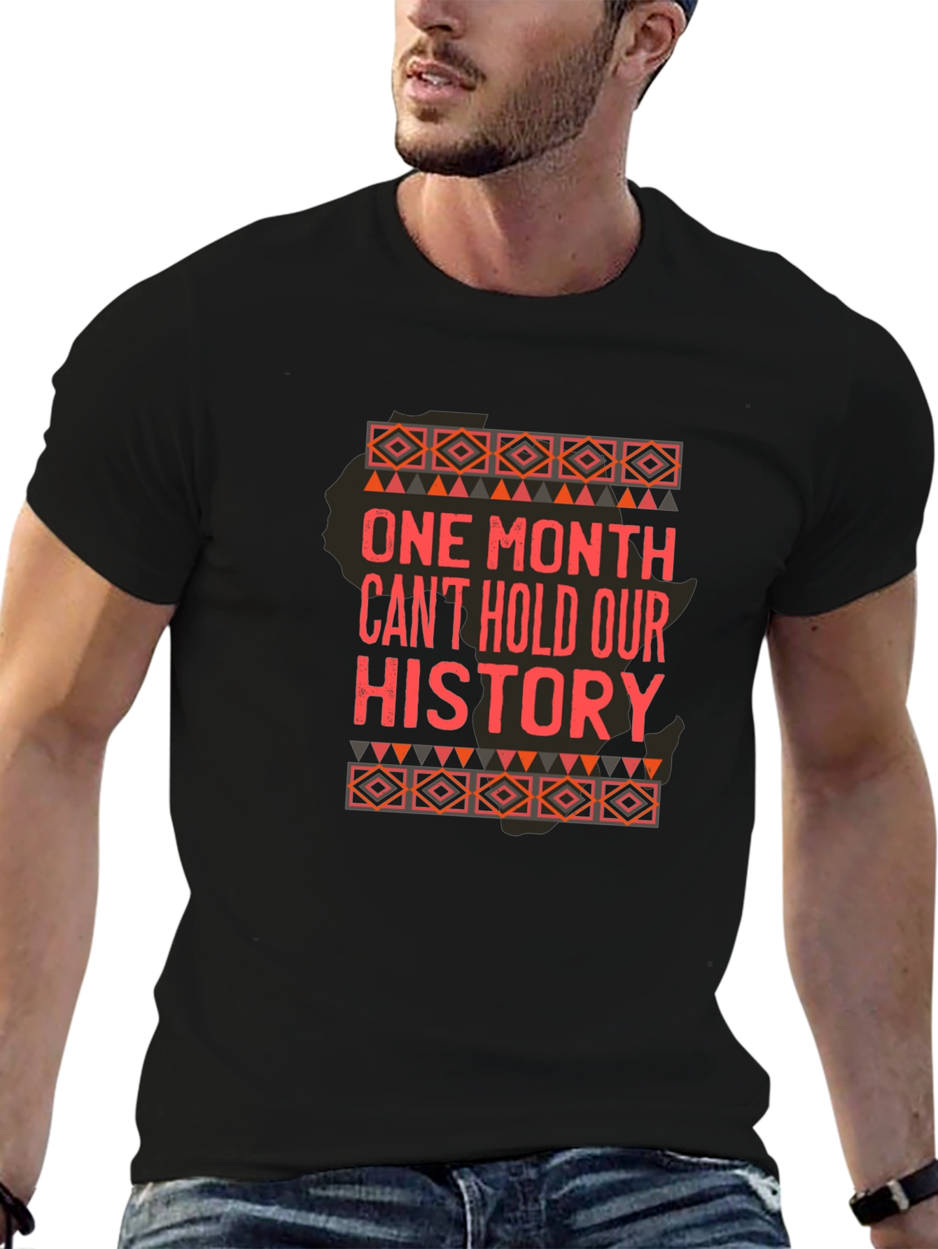 Black Black History Month T-Shirt view 6