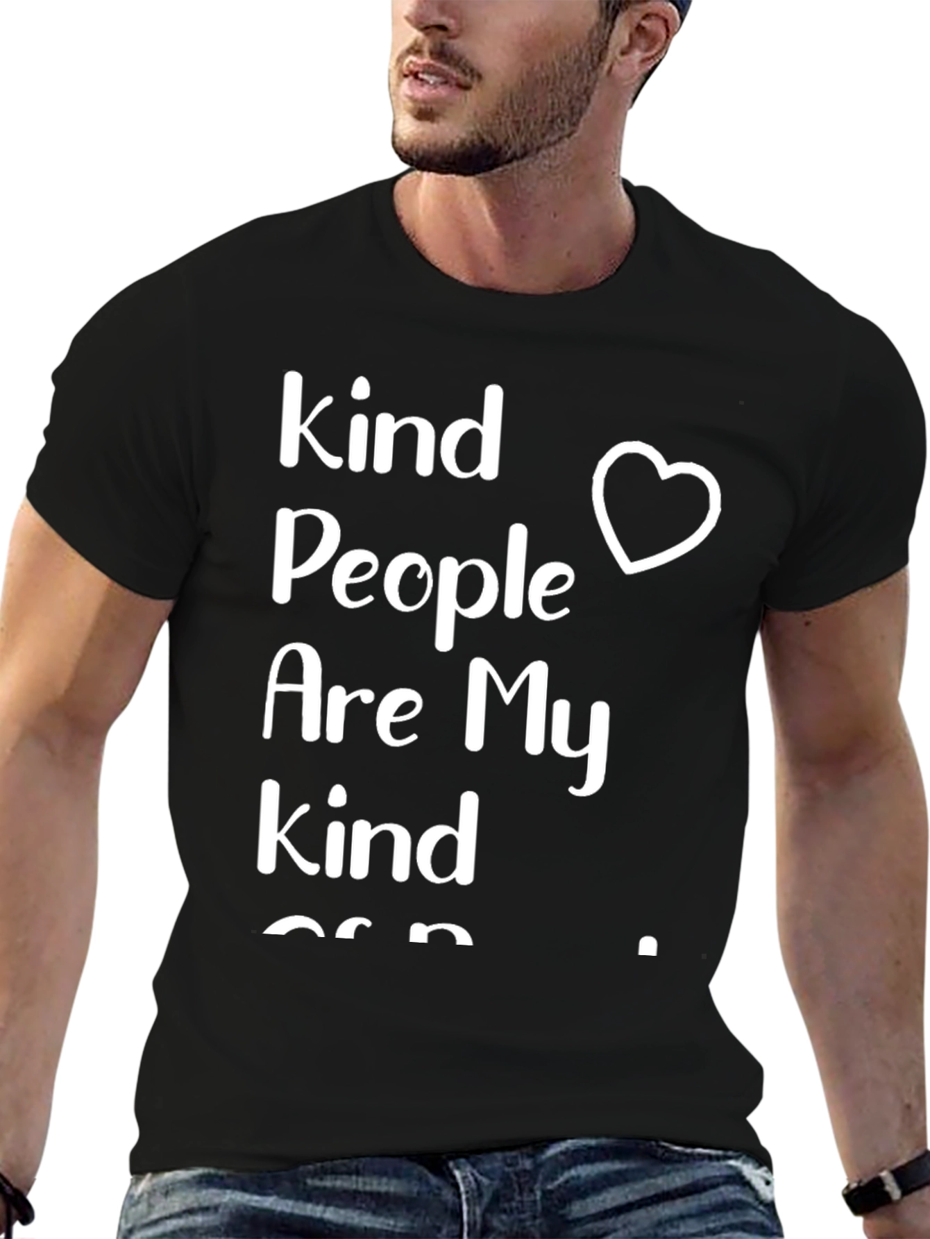 Black Kind People Are My Kind Of People T-Shirt view 6