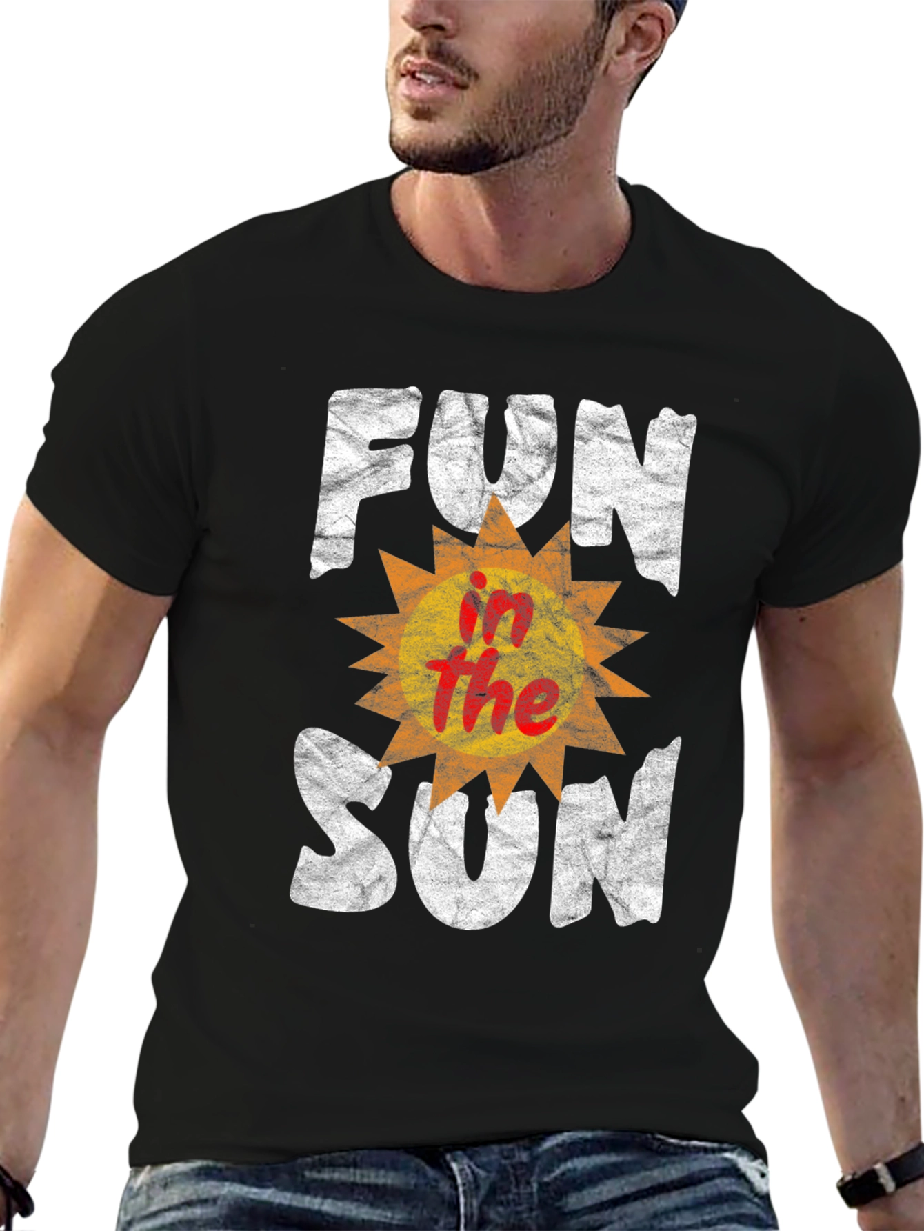 Black Fun In The Sun Graphic Tee view 6