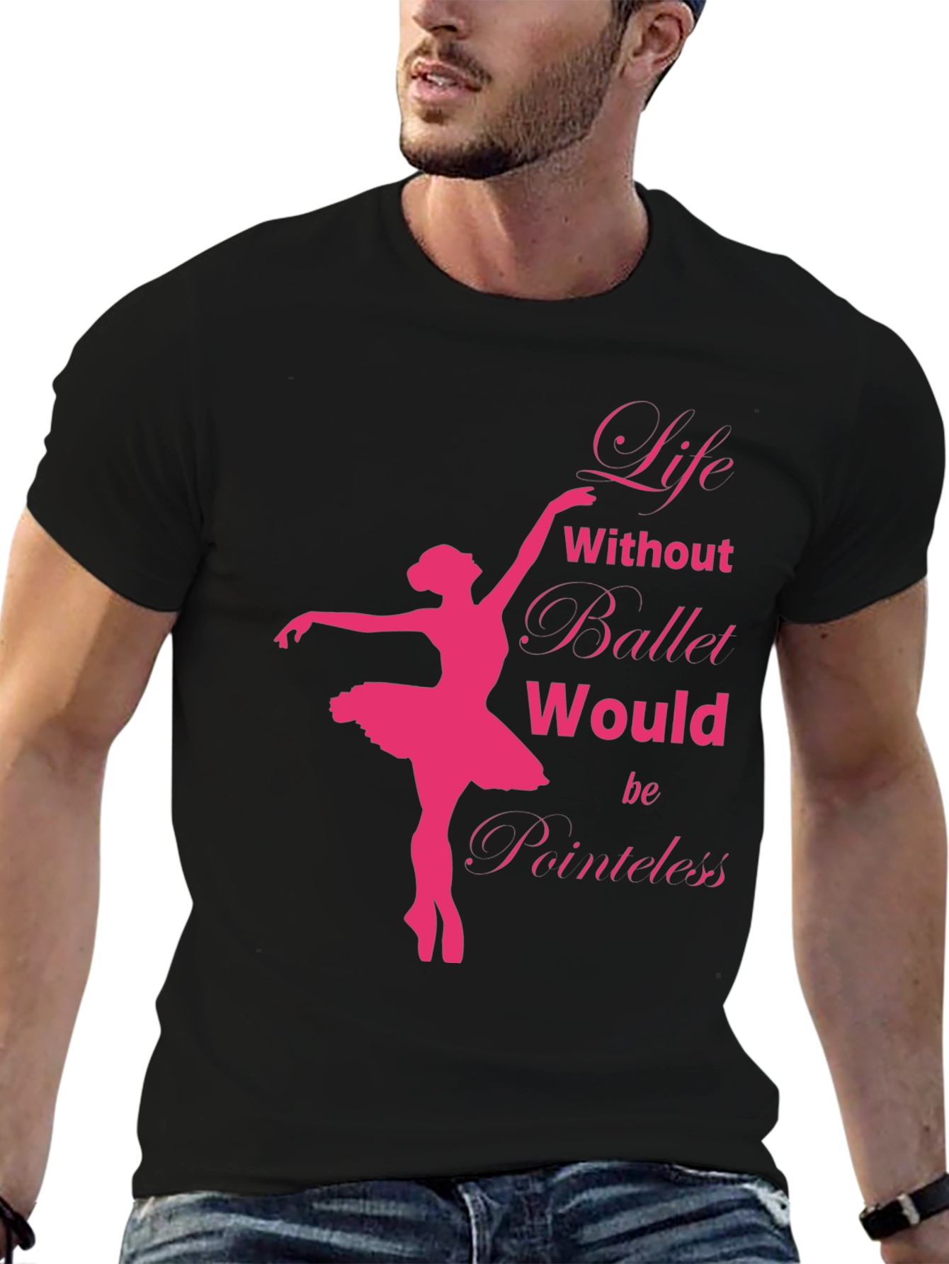 Black Life Without Ballet T-Shirt view 6