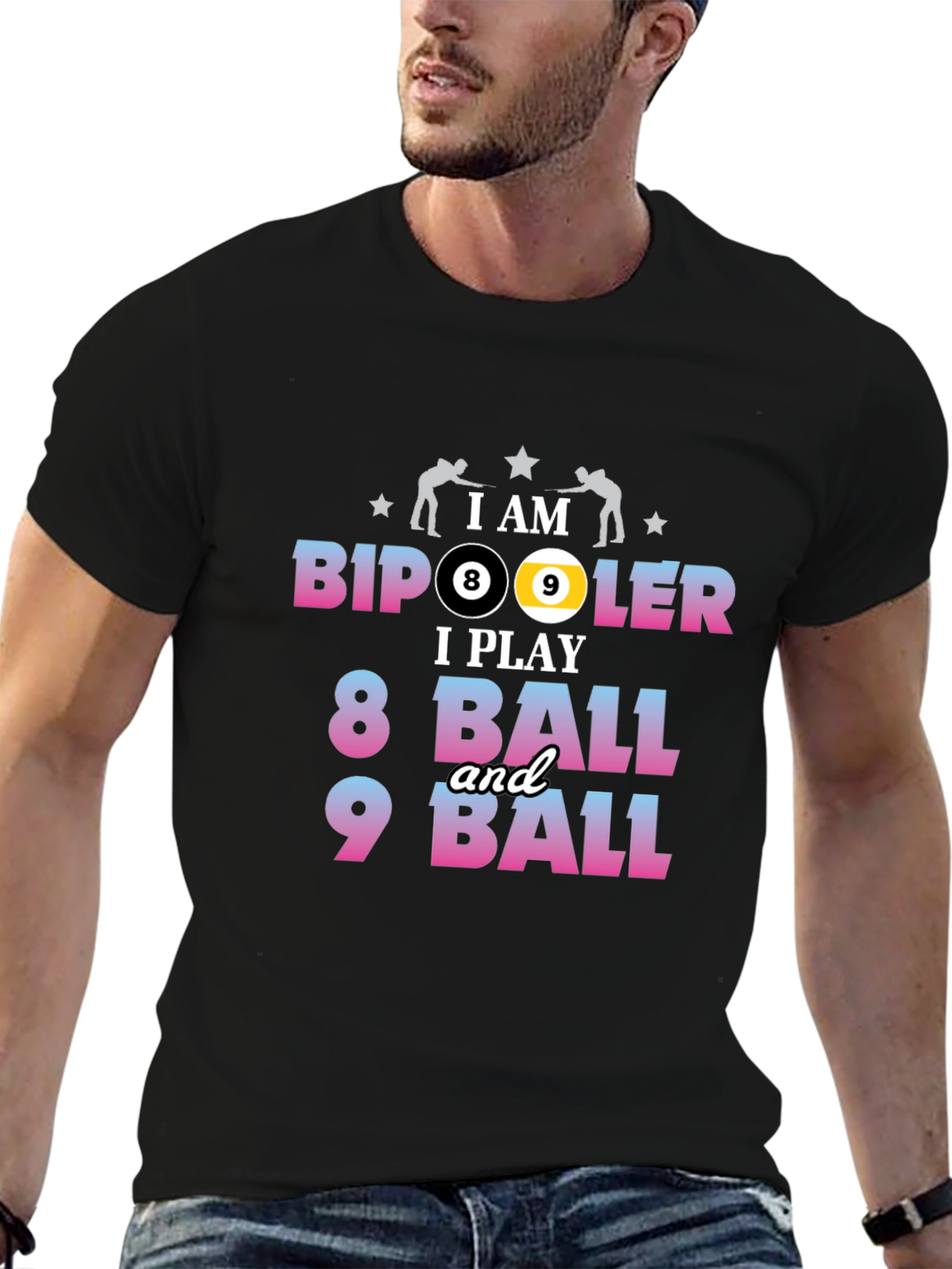 Bipooler Billiards T-Shirt - 8 Ball & 9 Ball - 6