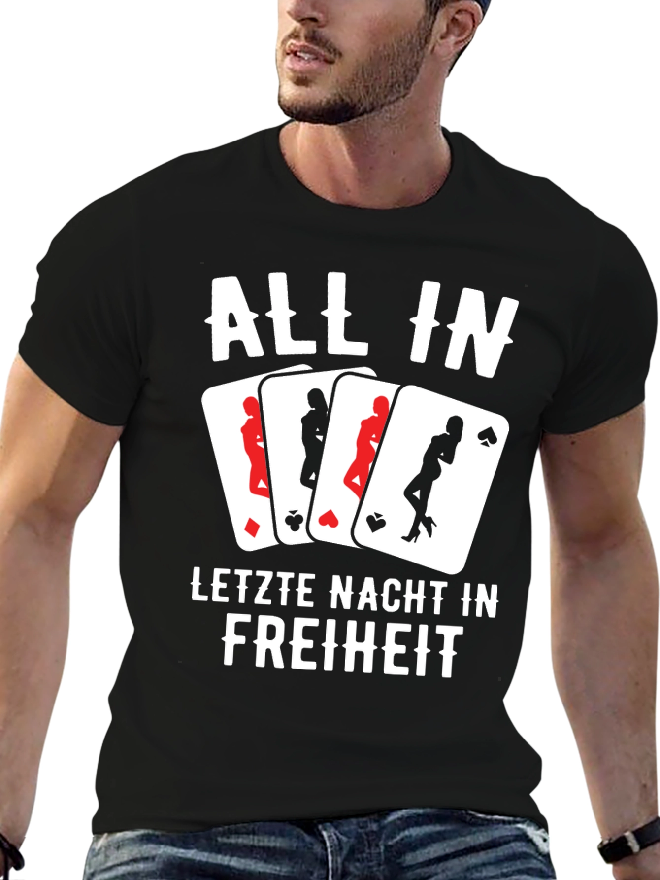 Black All In Last Night in Freedom T-Shirt view 6