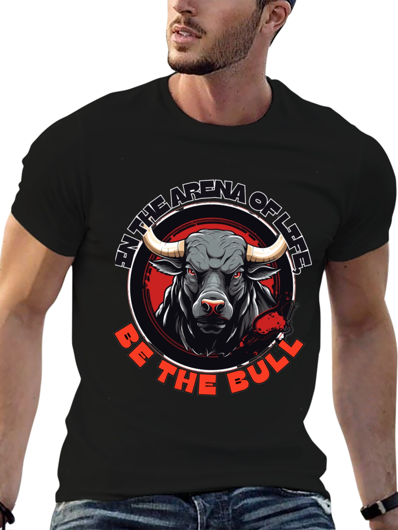 Black Be the Bull T-Shirt view 6