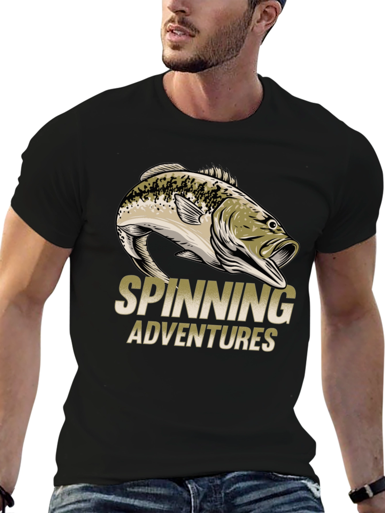Spinning Adventures Bass Graphic Tee - 6