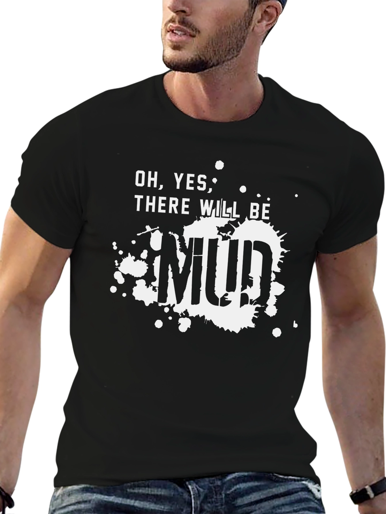 Black Mud T-Shirt - Funny Off-Roading Tee view 6