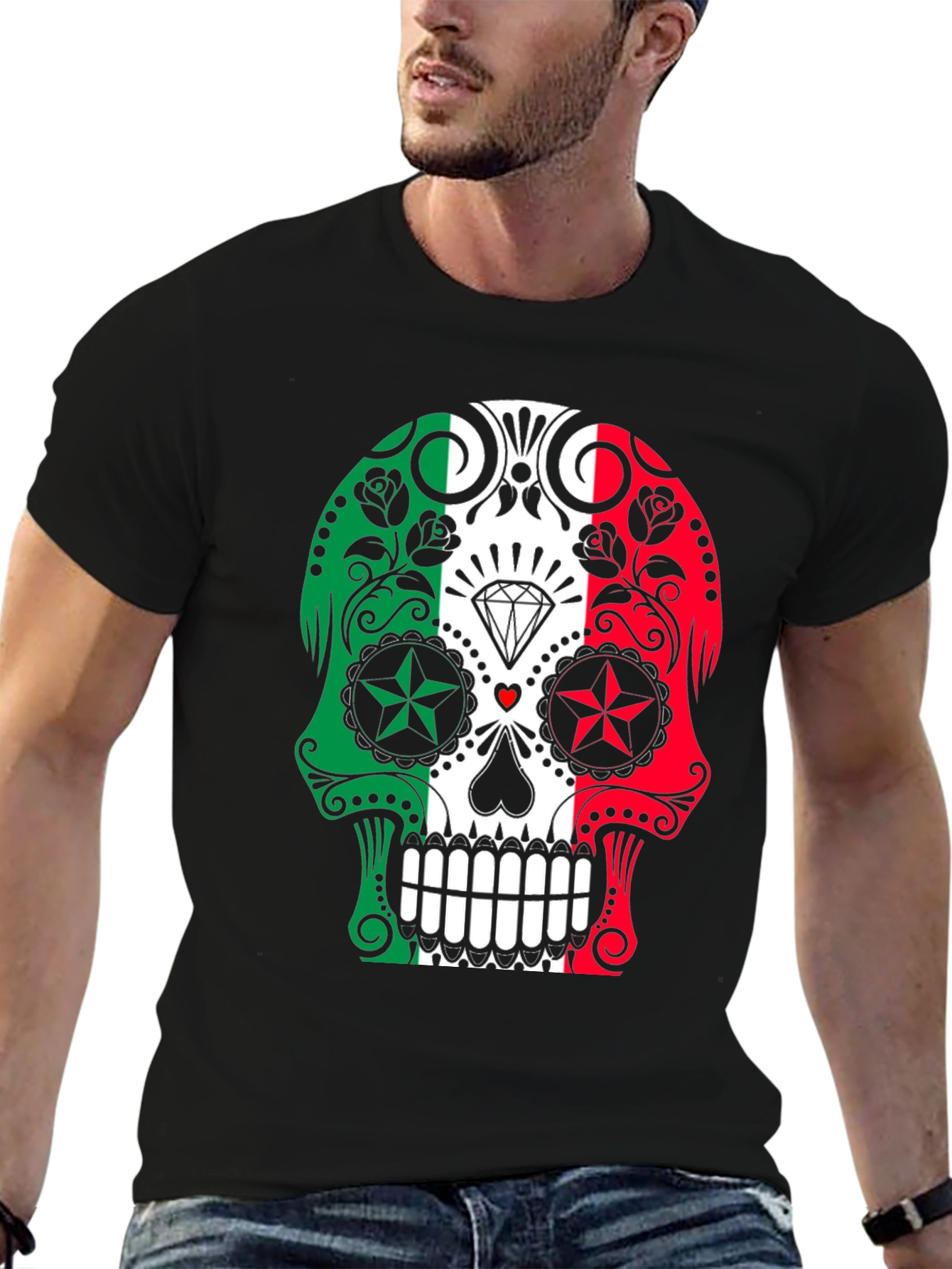 Mexican Sugar Skull T-Shirt - 6