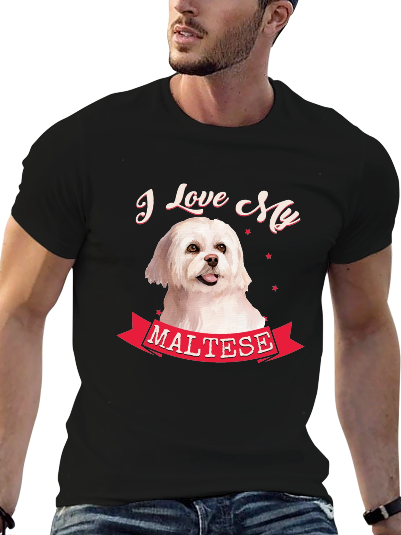 I Love My Maltese T-Shirt - 6