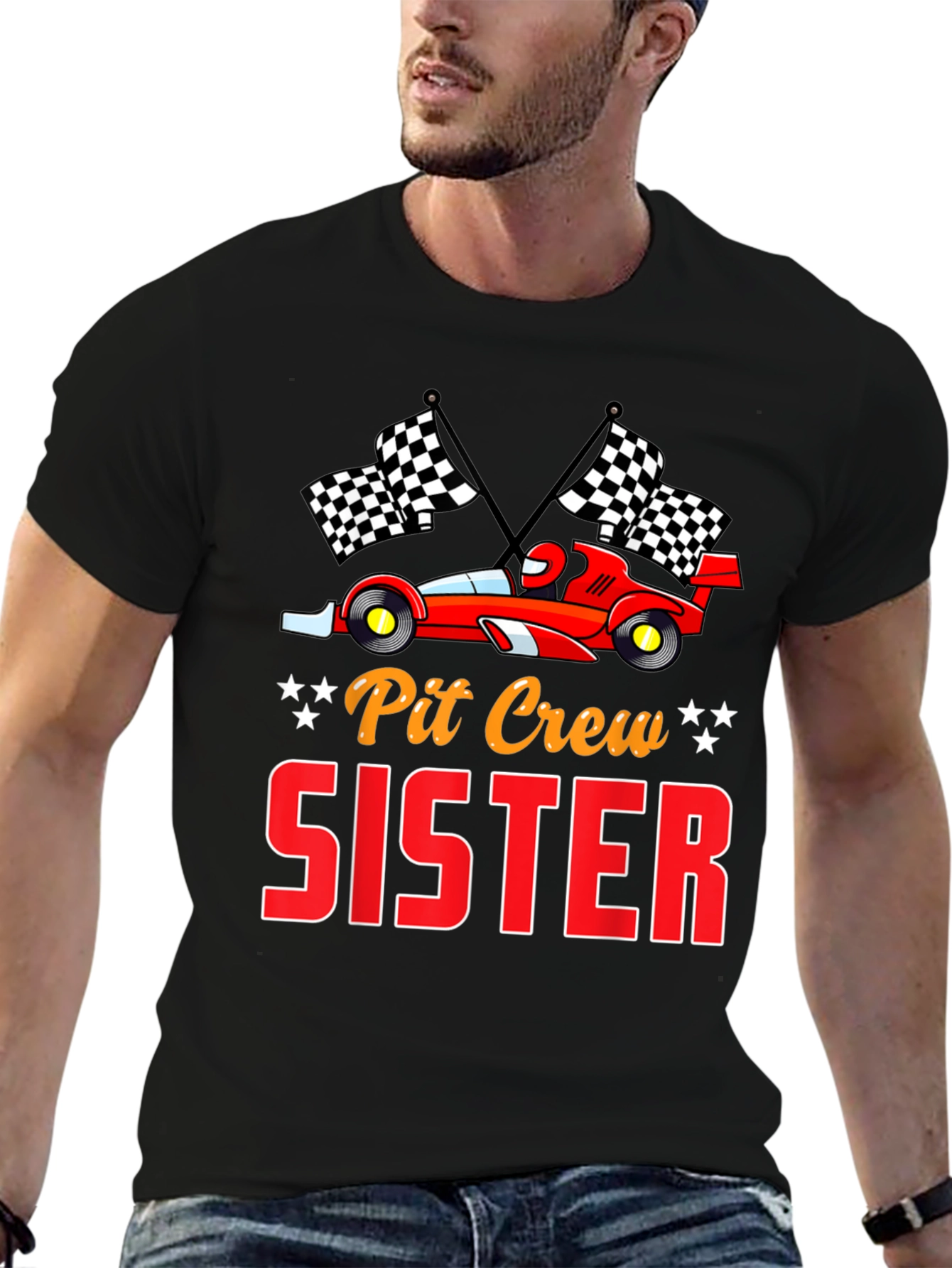 Pit Crew Sister Racing T-Shirt - 6