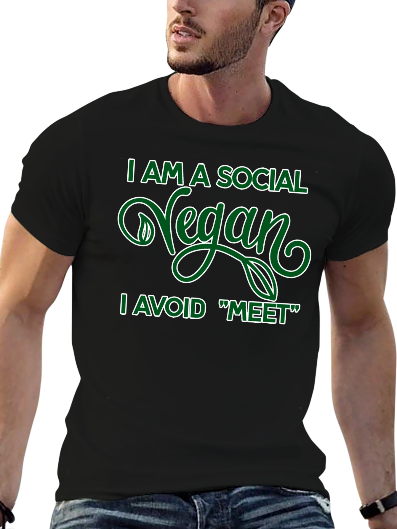 Social Vegan Graphic Tee - 6