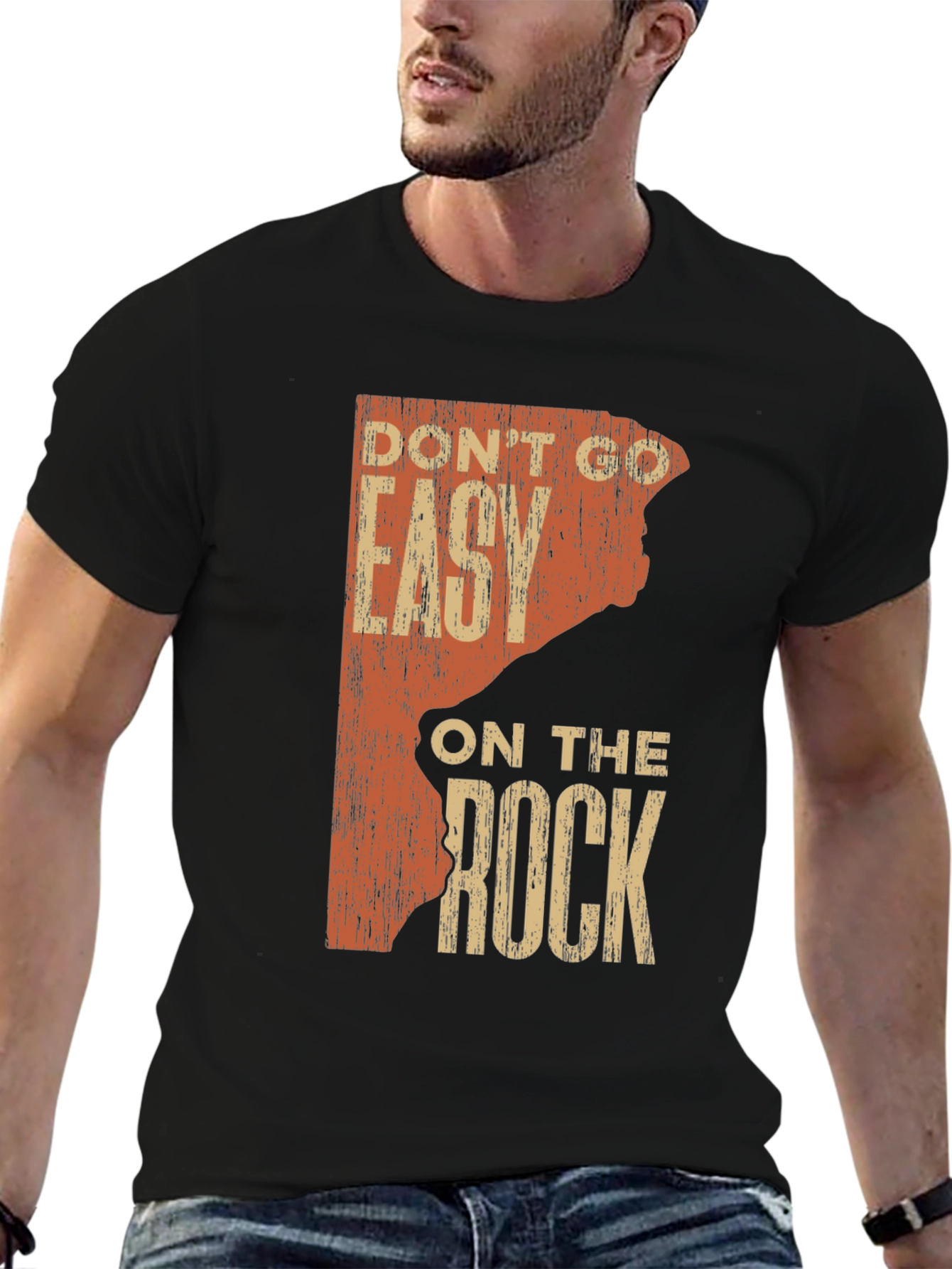 Black Rock Climbing T-Shirt: Don't Go Easy on the Rock view 6