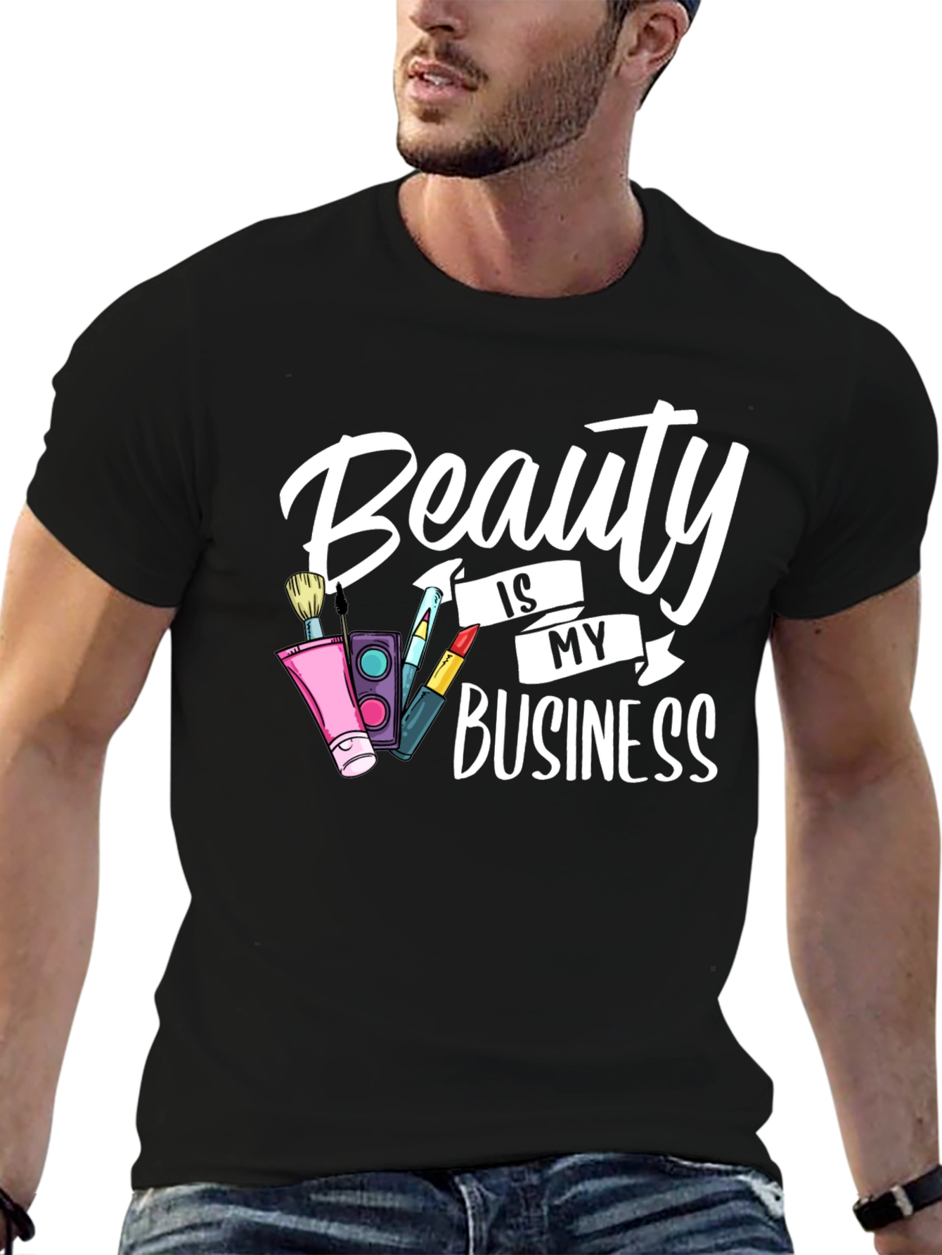 Black Beauty is My Business Graphic T-Shirt view 6