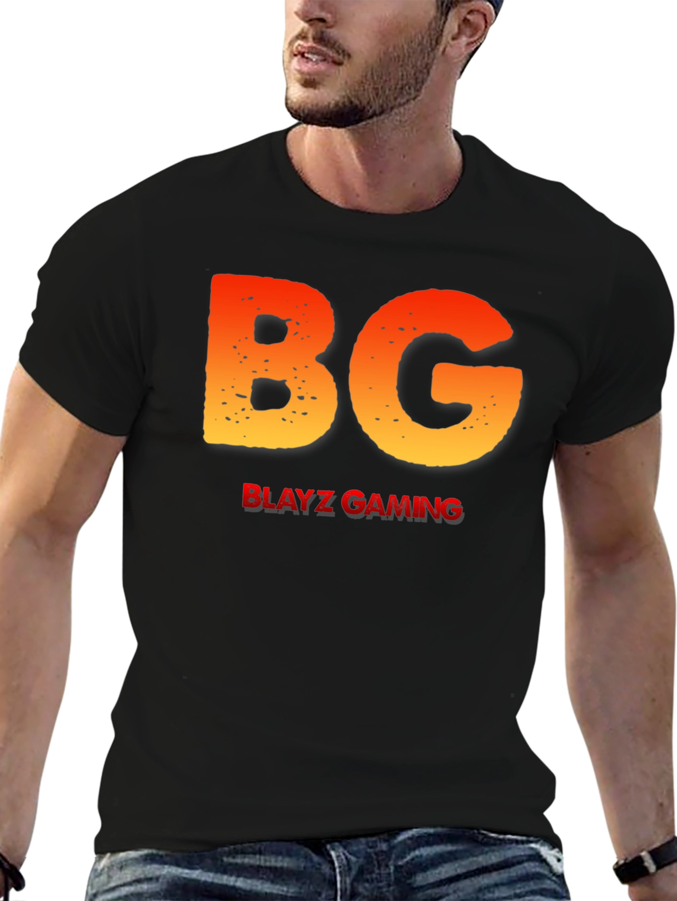 Black Blayz Gaming Black T-Shirt view 6