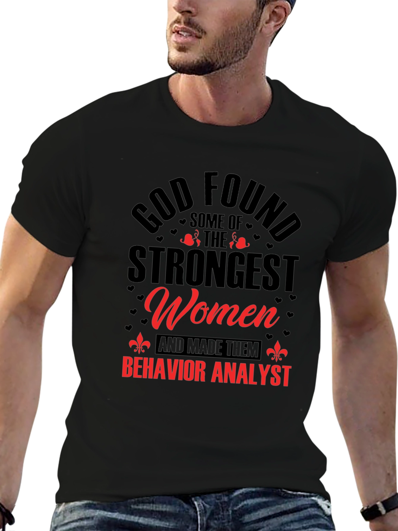 Black Behavior Analyst Women's T-Shirt view 6