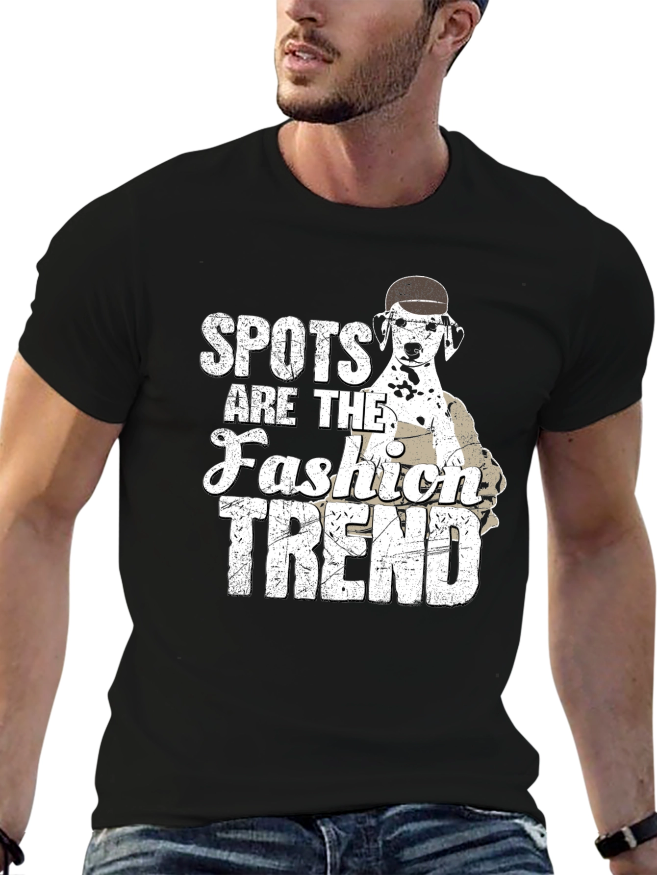 Black Spots are the Fashion Trend Graphic T-Shirt view 6