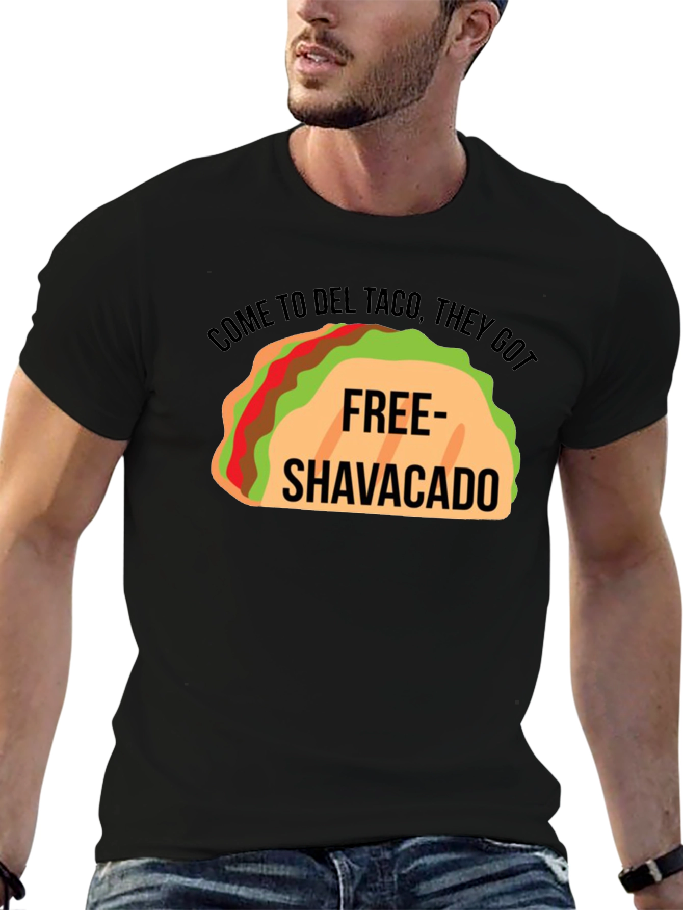 Del Taco Free Shavacado Graphic T-Shirt - 6