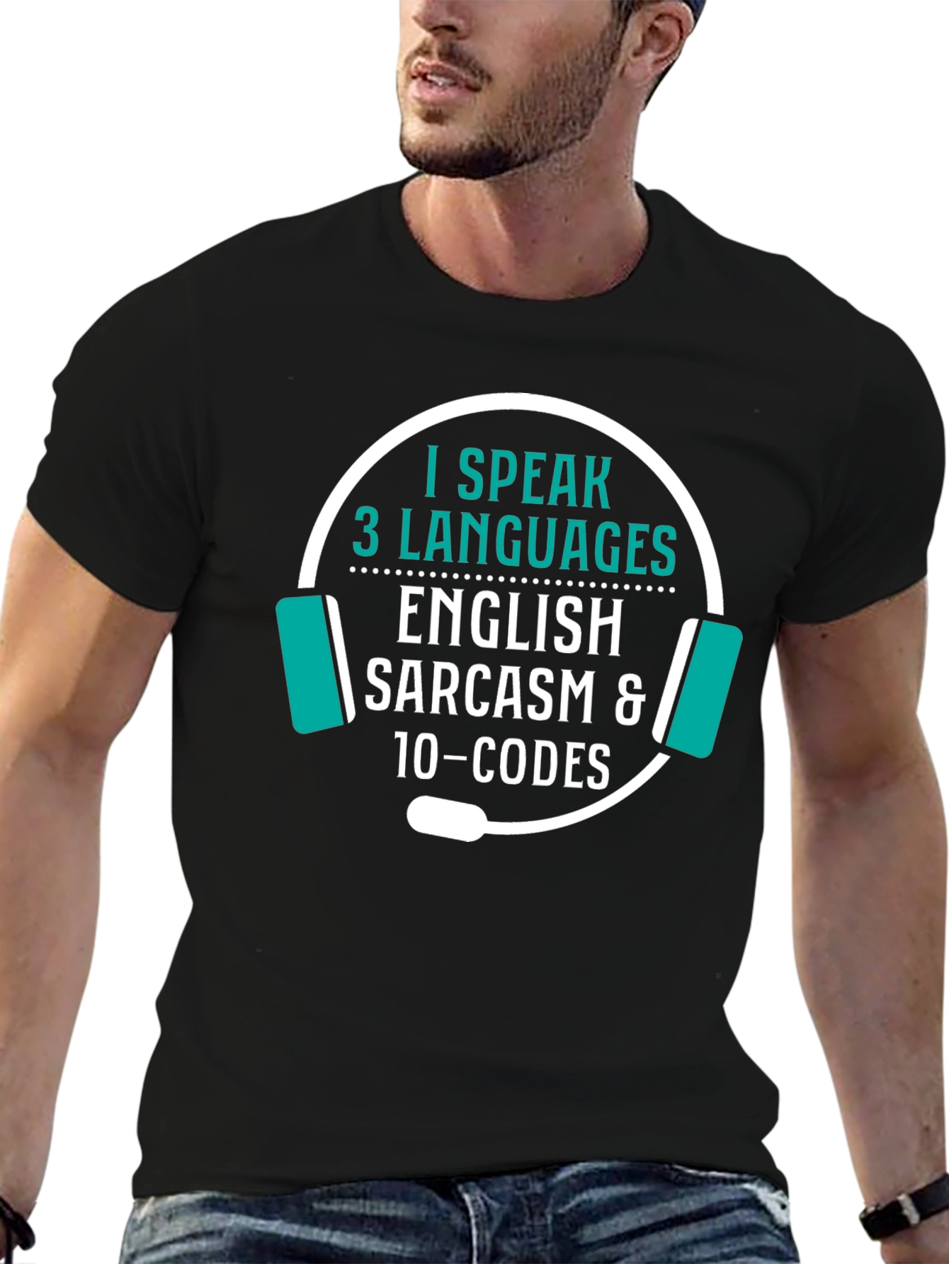 I Speak 3 Languages T-Shirt - 6